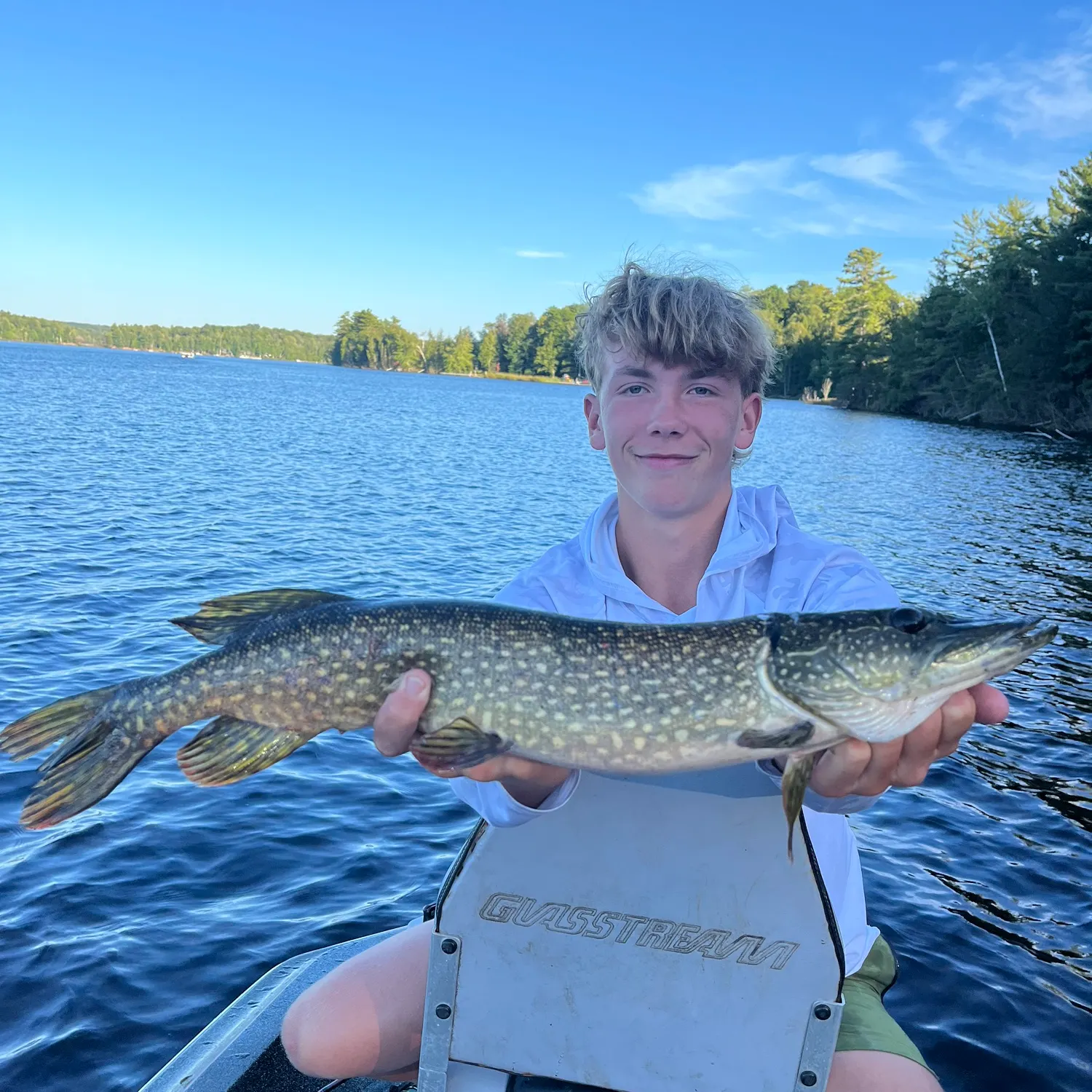 Northern pike caught on Fishbrain
