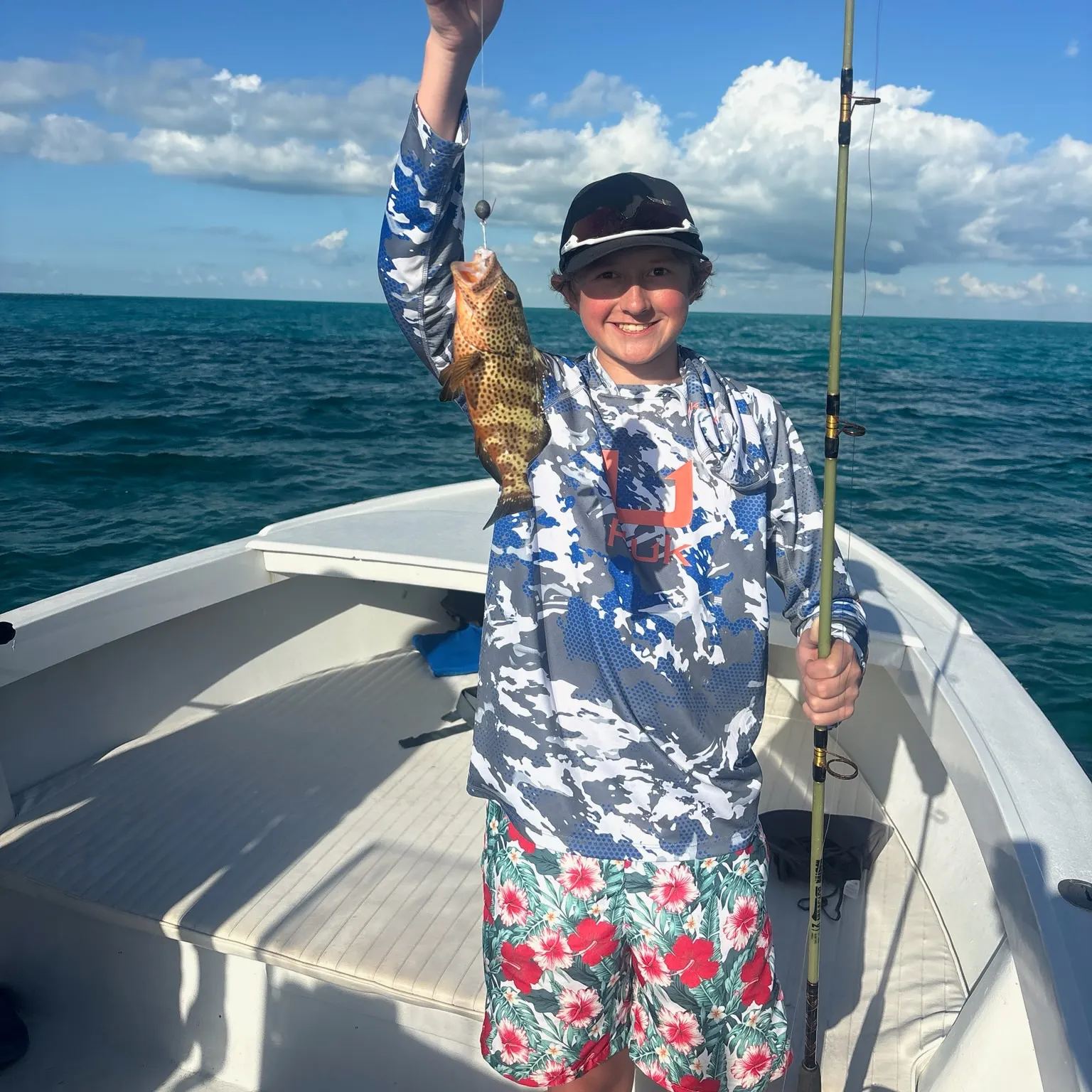 The most recent Honeycomb grouper catches on Fishbrain