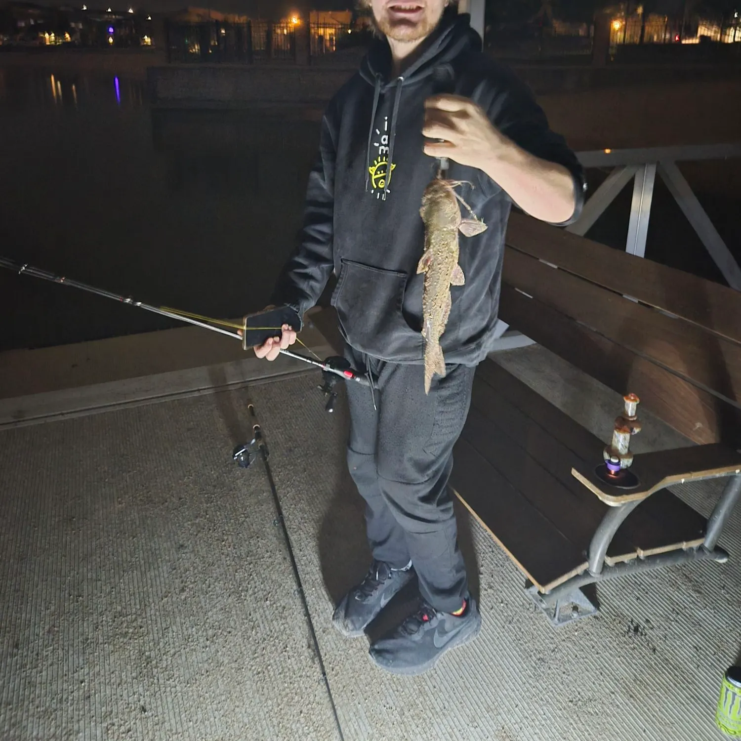 Channel catfish caught on Fishbrain