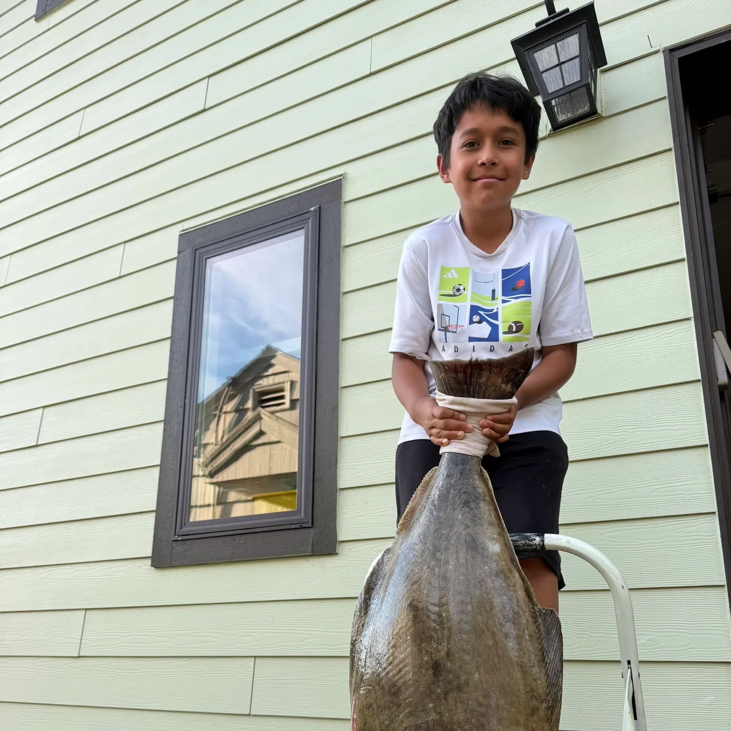 Pacific halibut caught on Fishbrain