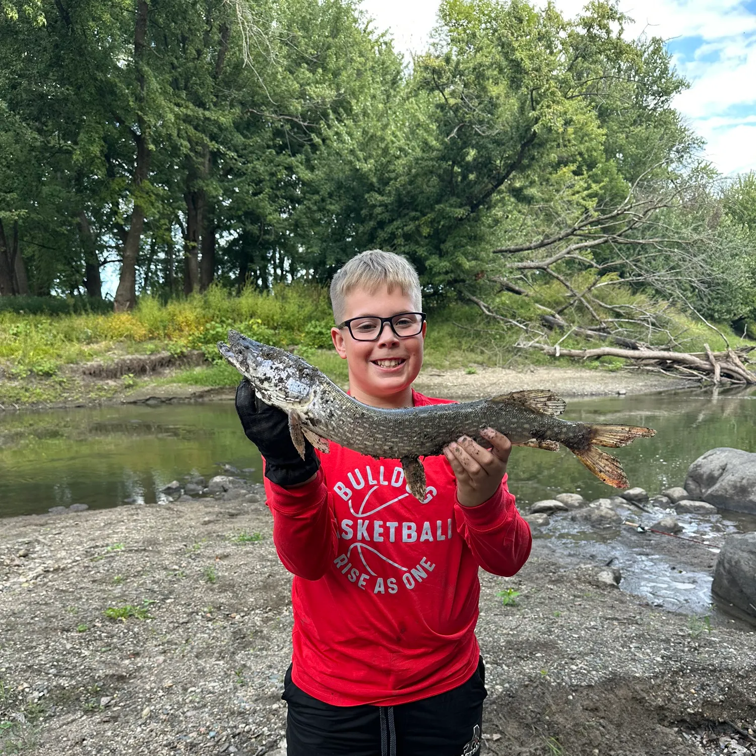 Northern pike caught on Fishbrain