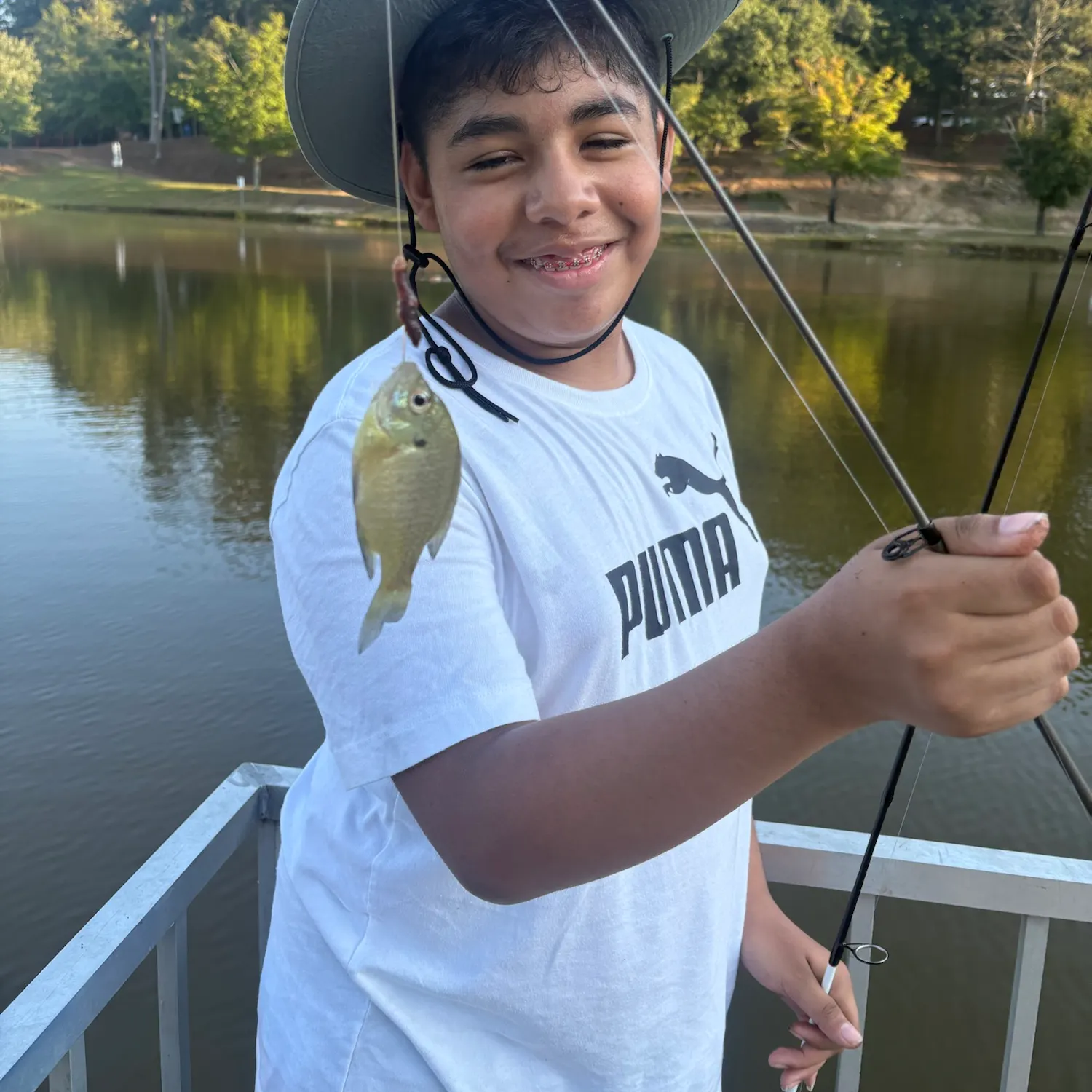 Bluegill caught on Fishbrain