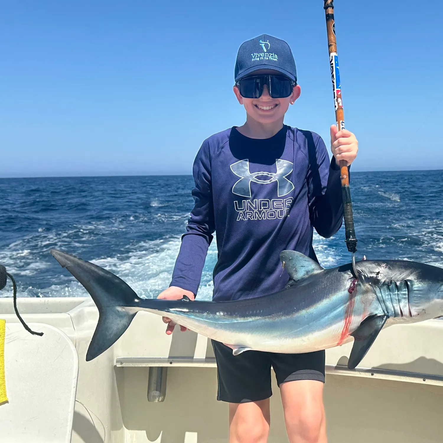 The most recent Shortfin mako shark catches on Fishbrain