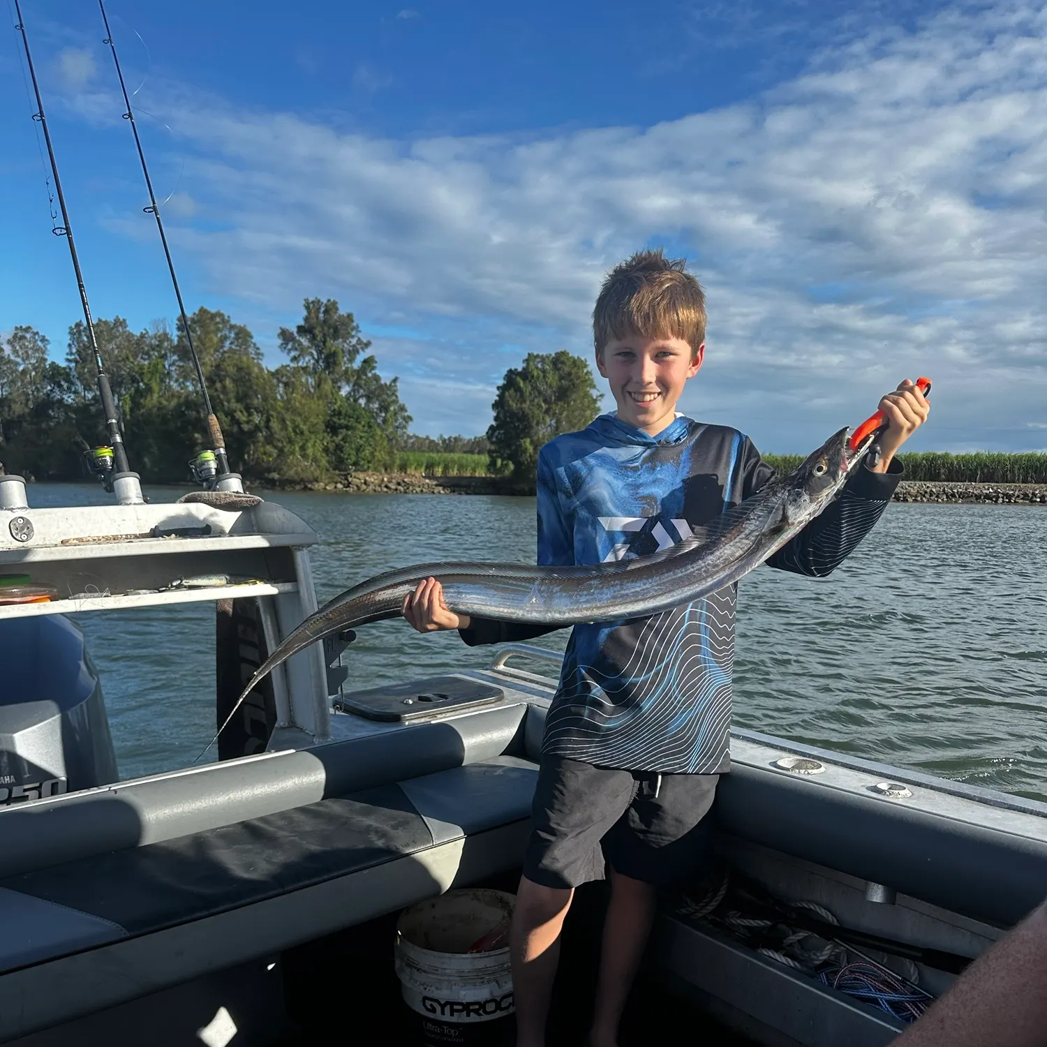 Atlantic cutlassfish caught on Fishbrain