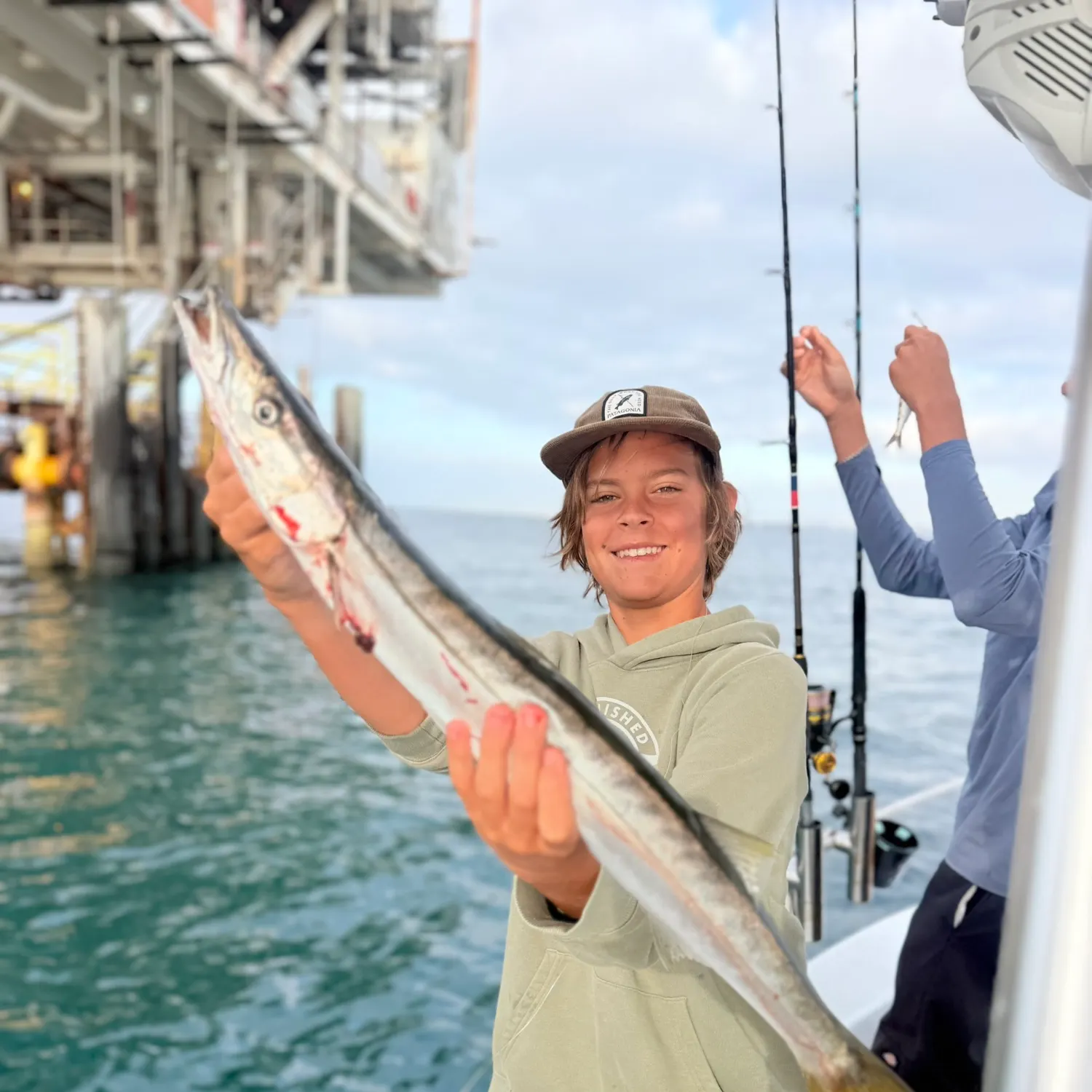 Pacific barracuda caught on Fishbrain