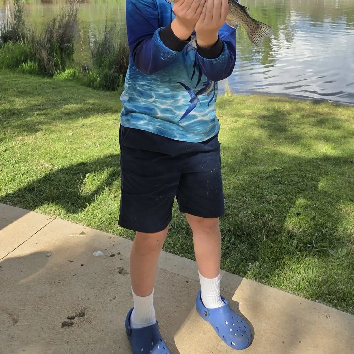 Rainbow trout caught on Fishbrain
