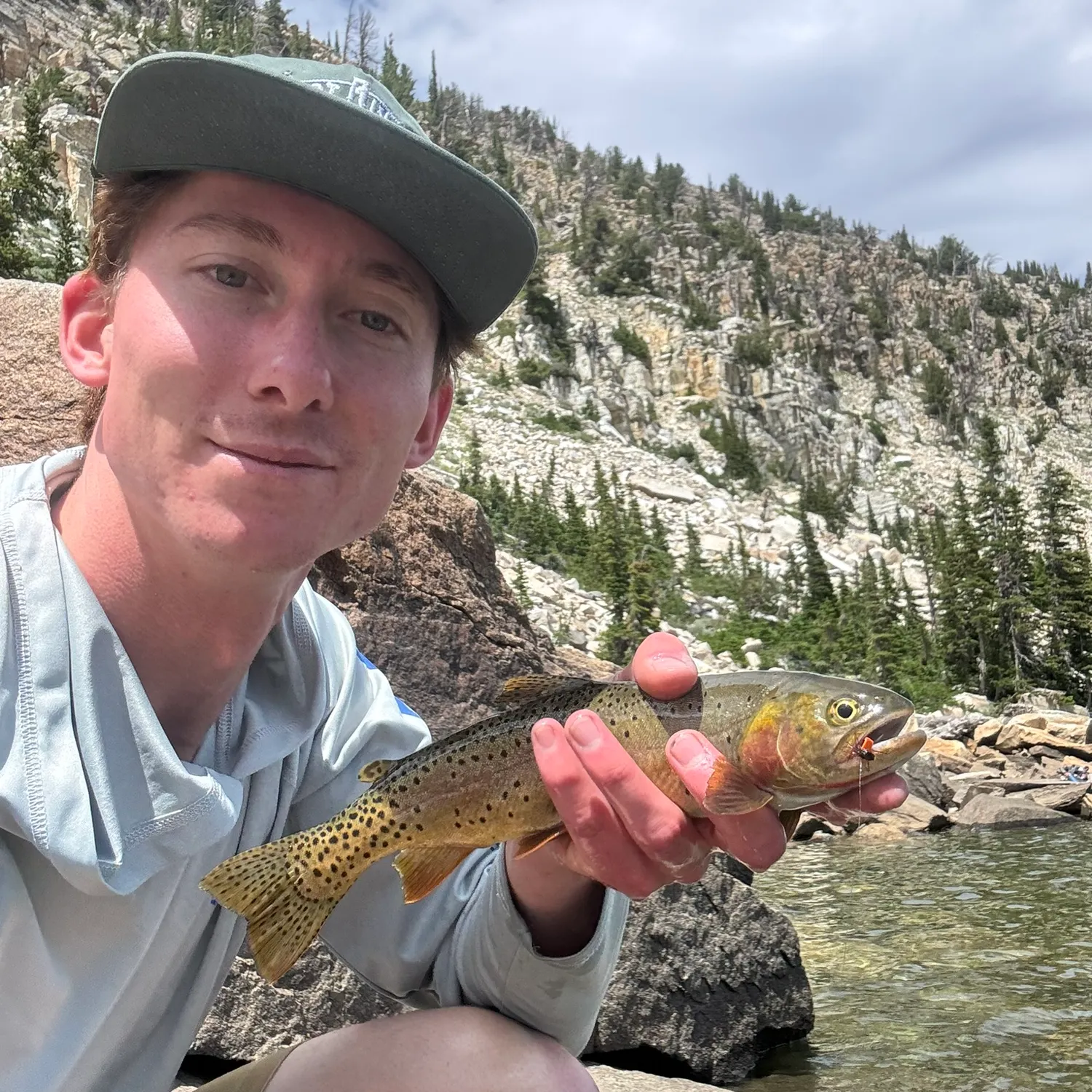 Yellowstone cutthroat trout caught on Fishbrain