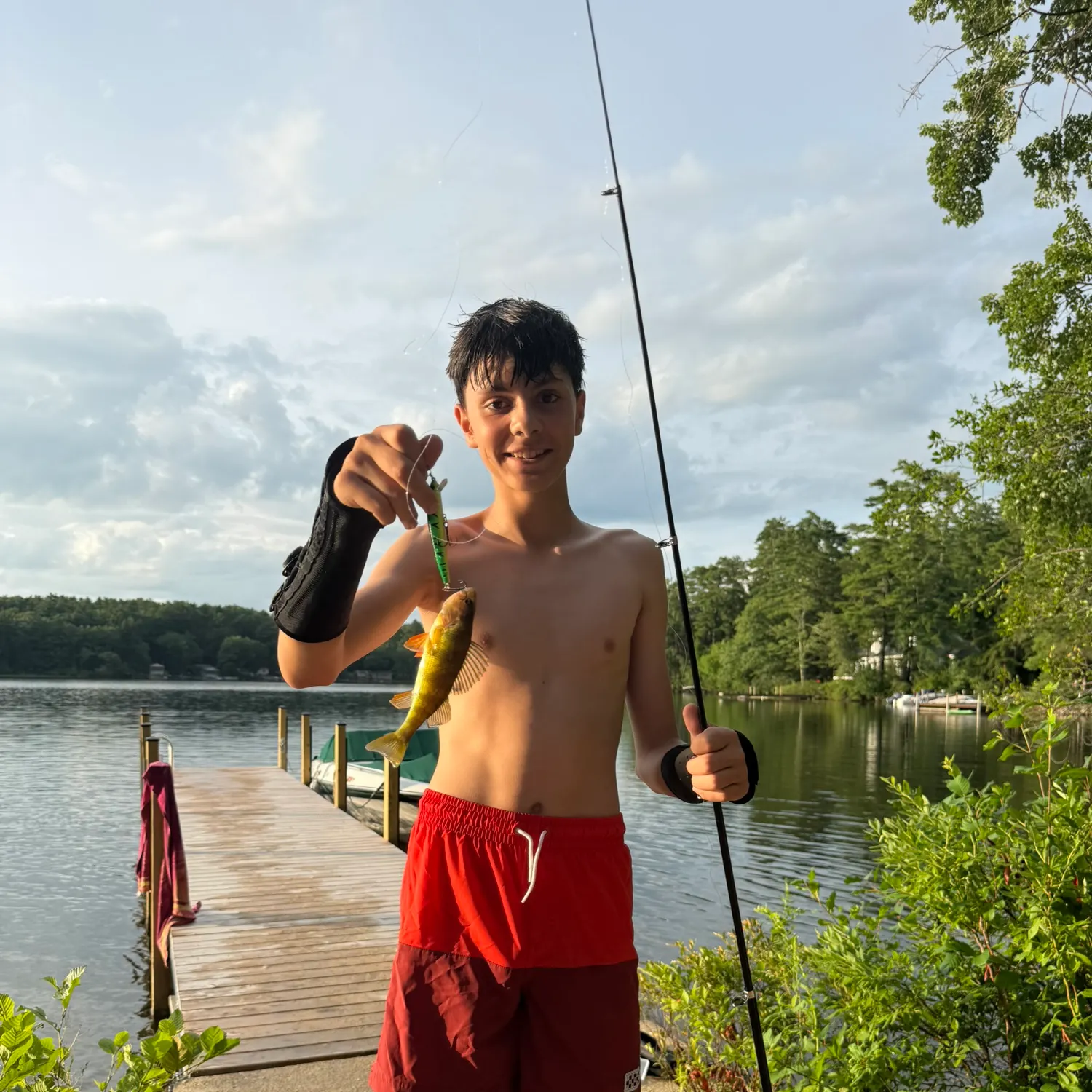recently logged catches