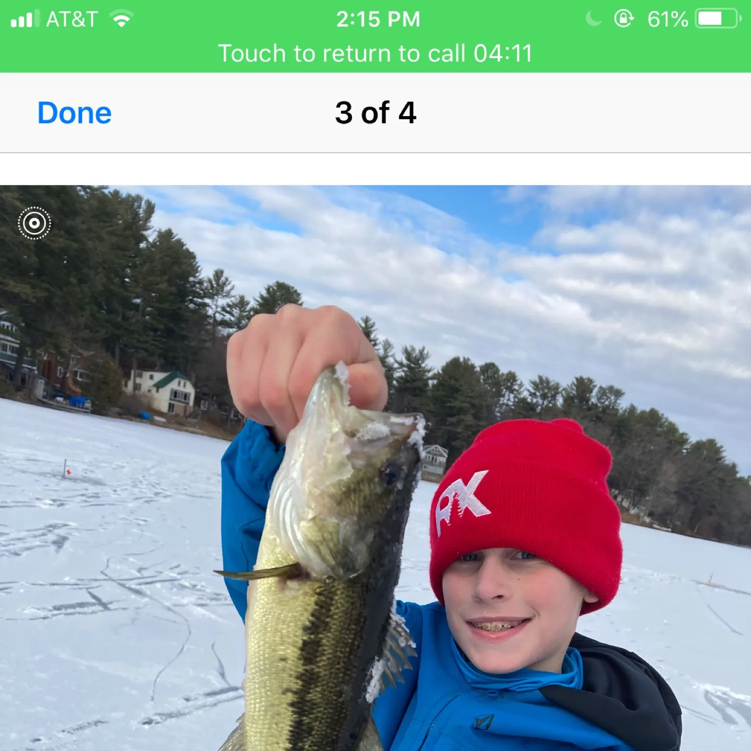 recently logged catches