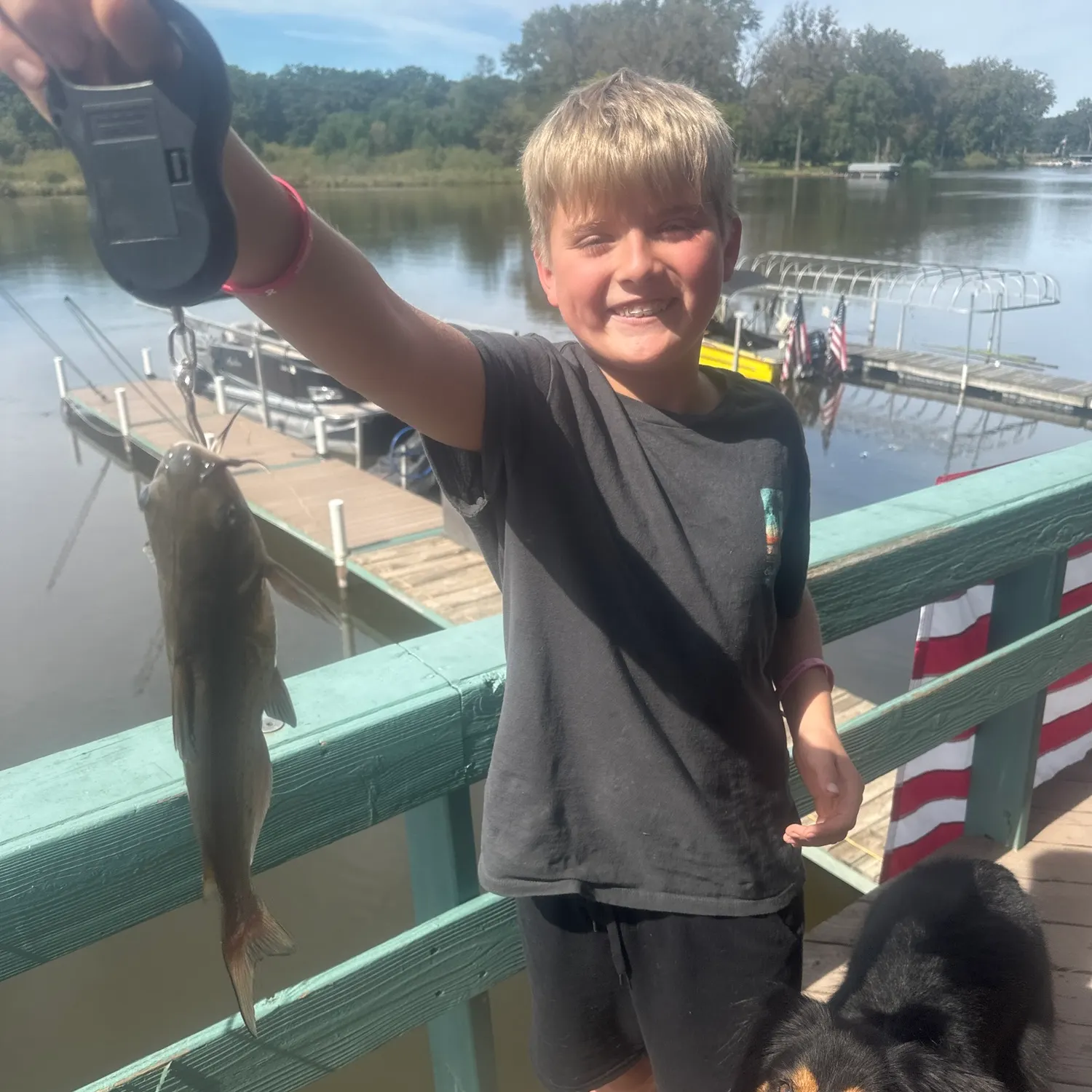 Channel catfish caught on Fishbrain
