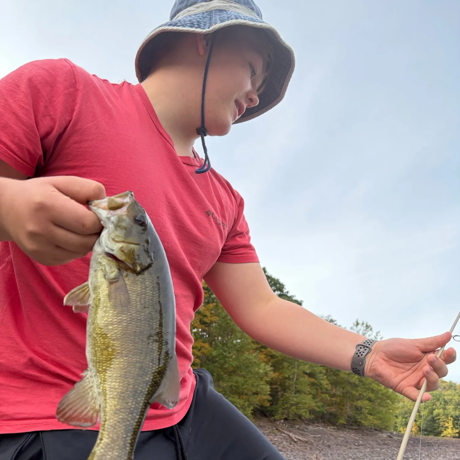 Smallmouth bass caught on Fishbrain