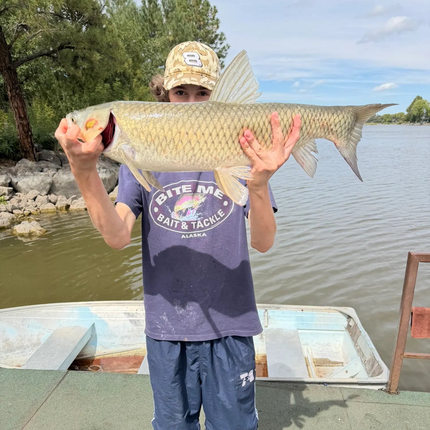 Grass carp caught on Fishbrain