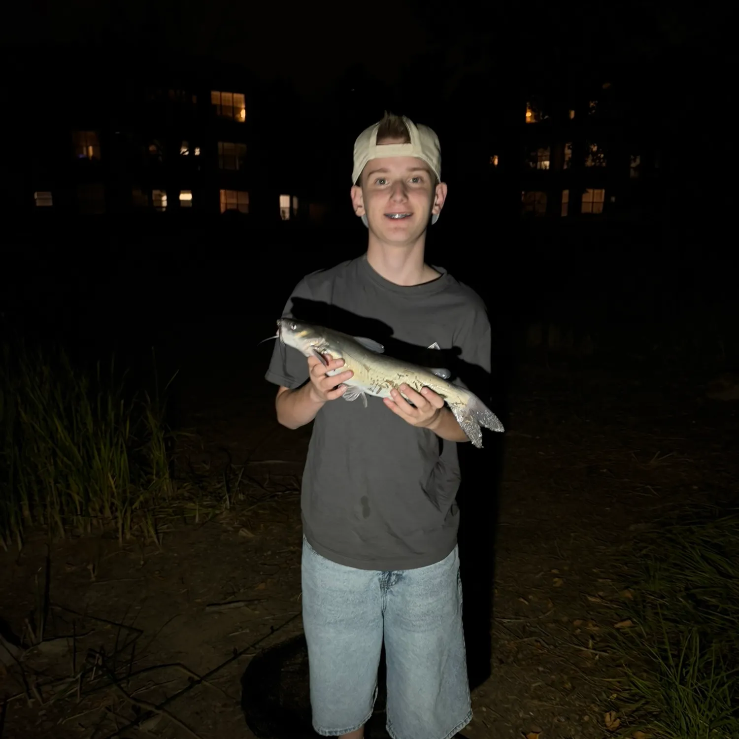 Channel catfish caught on Fishbrain