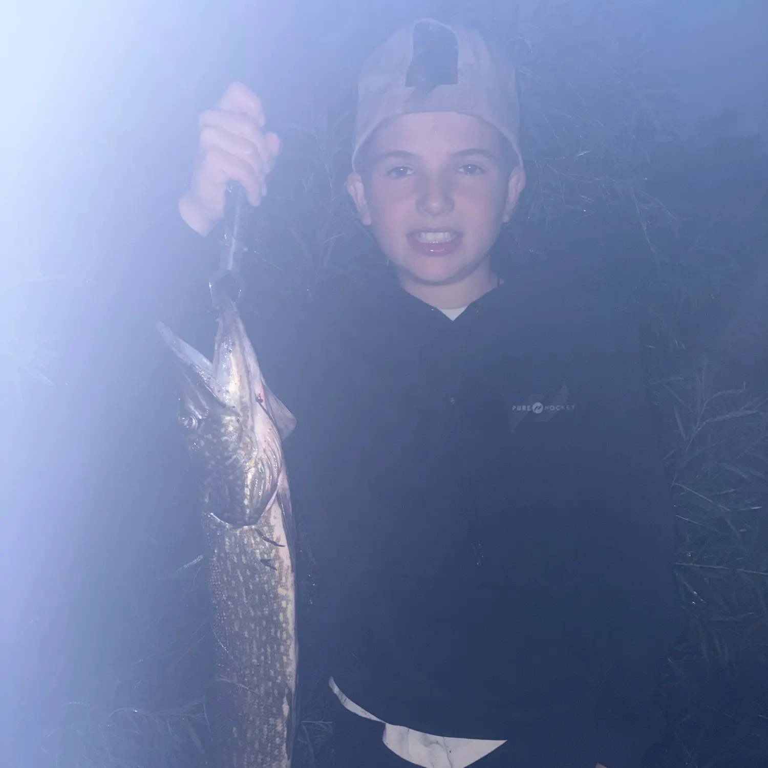 Northern pike caught on Fishbrain