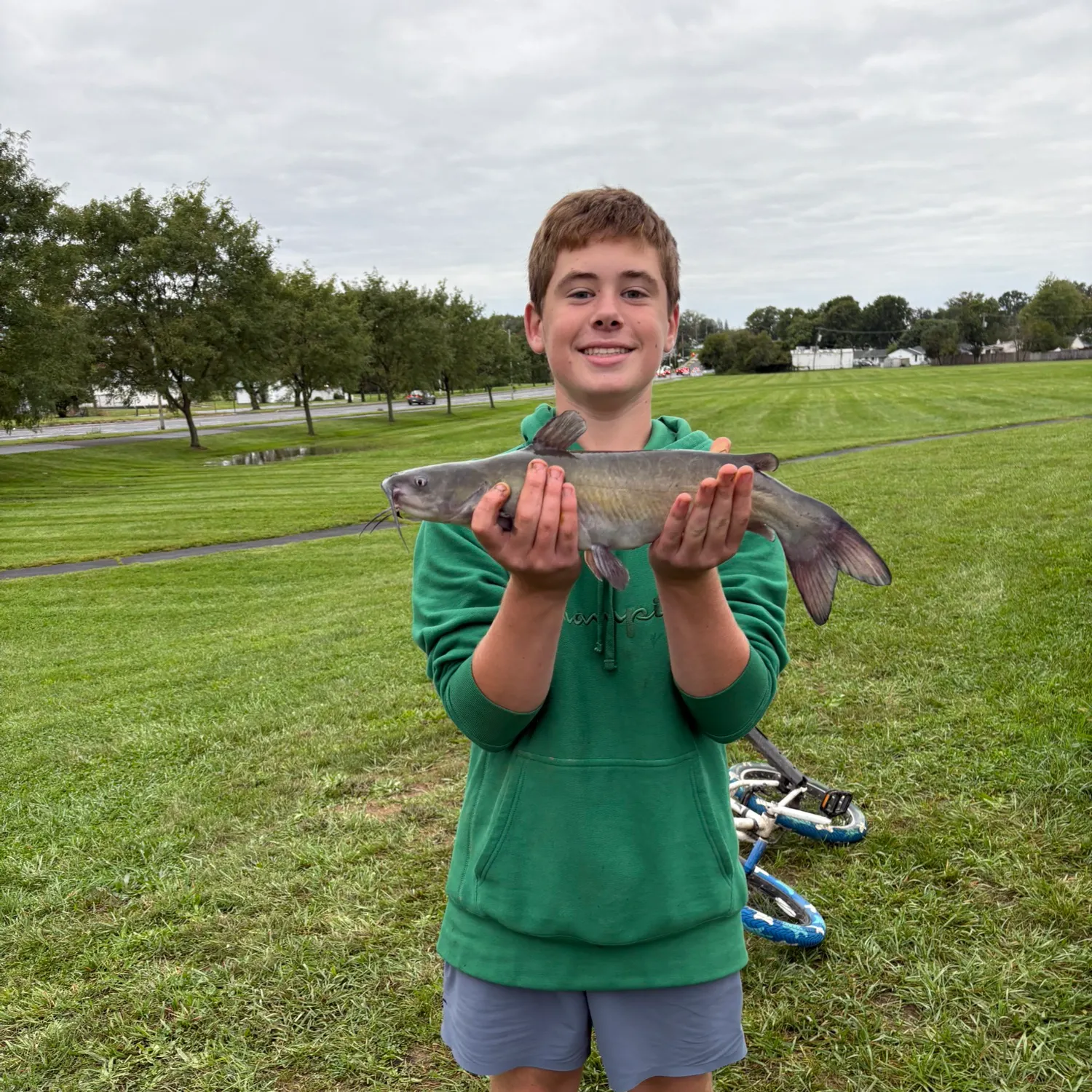 Channel catfish caught on Fishbrain