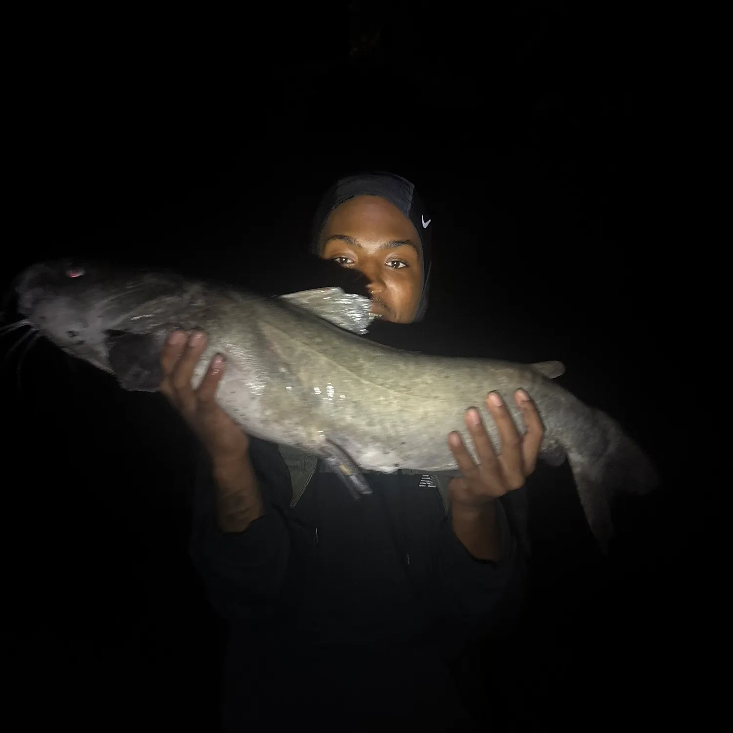 Channel catfish caught on Fishbrain