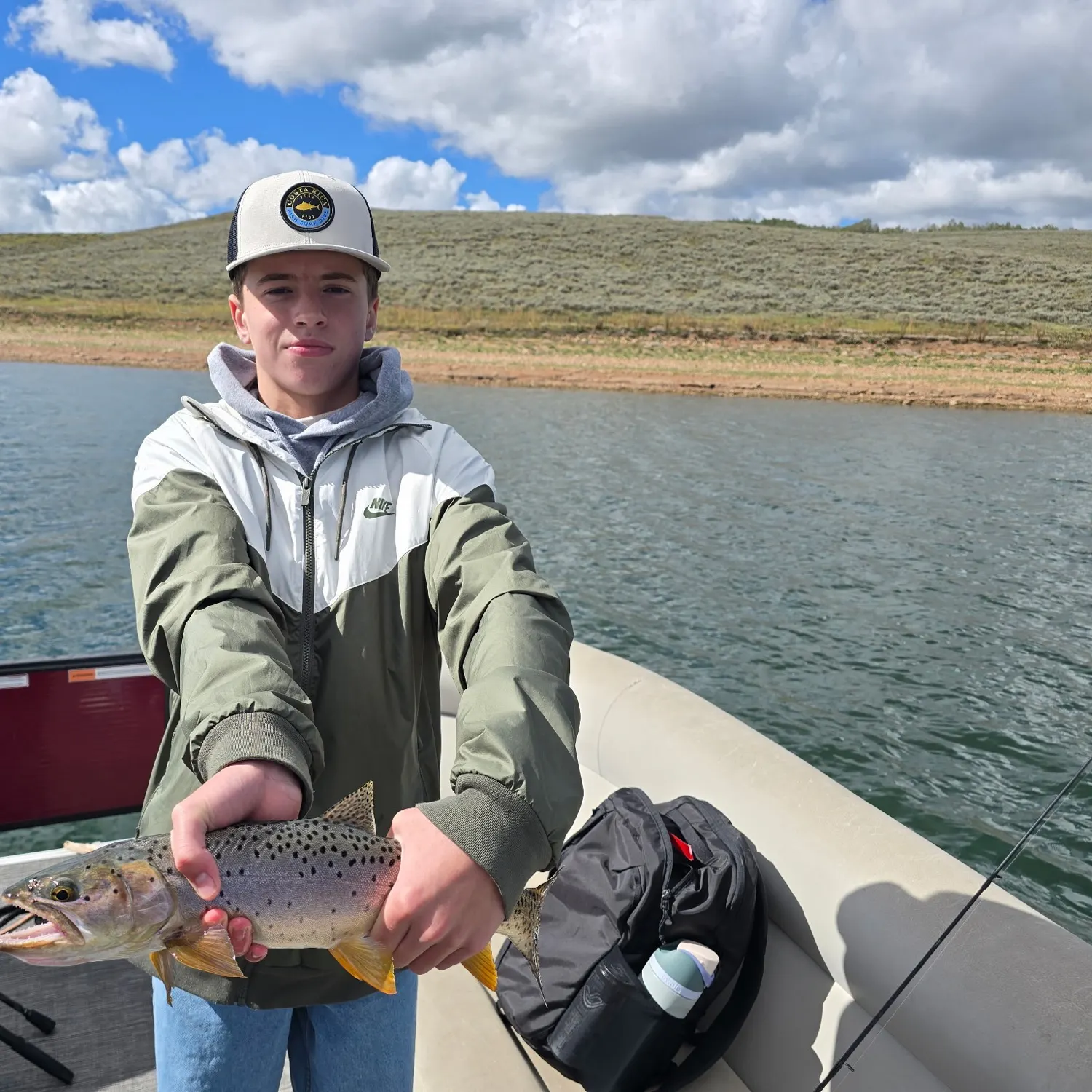 Cutthroat trout caught on Fishbrain