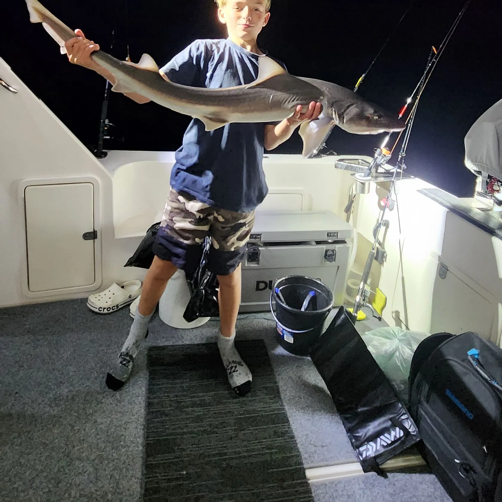 recently logged catches
