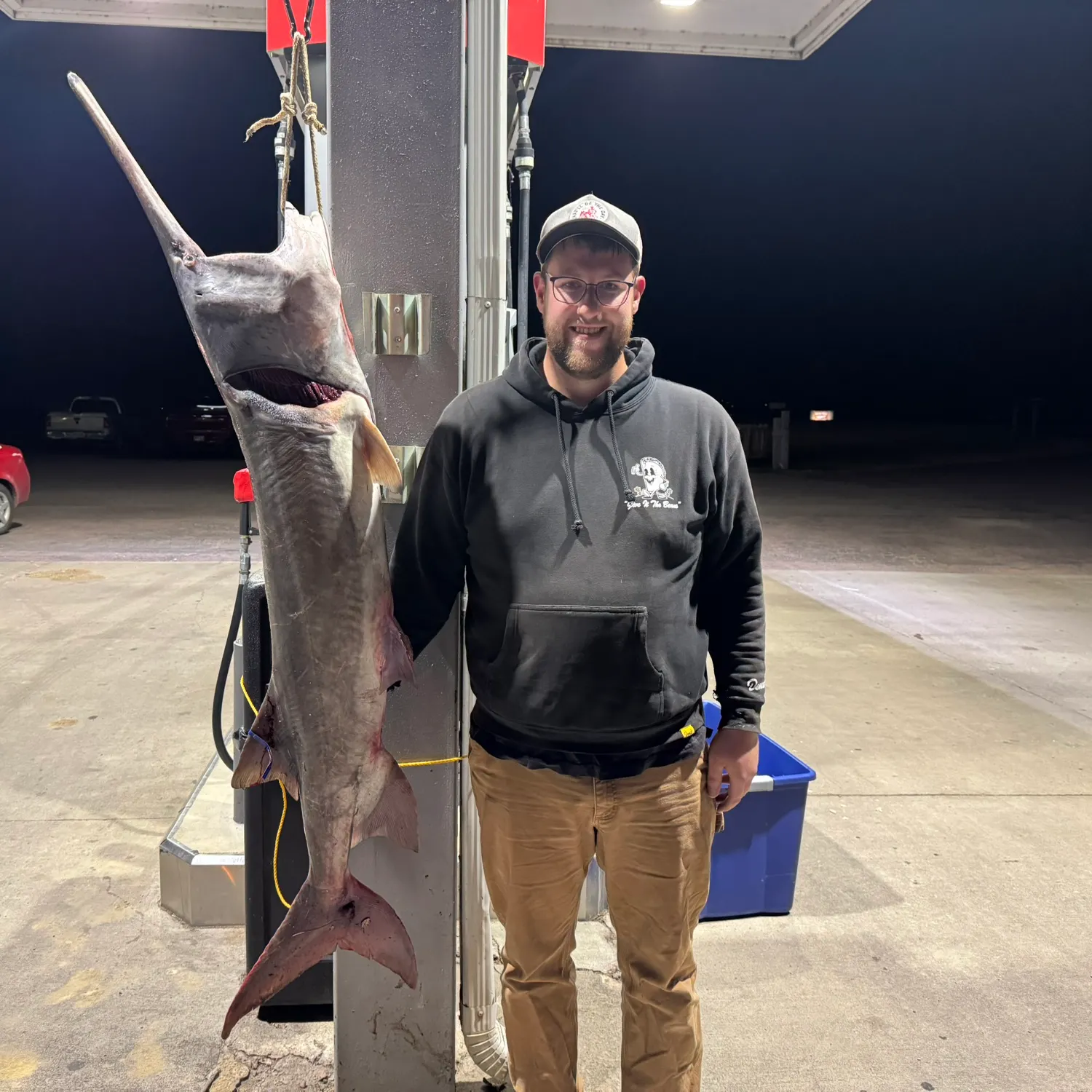 The most recent Paddlefish catches on Fishbrain