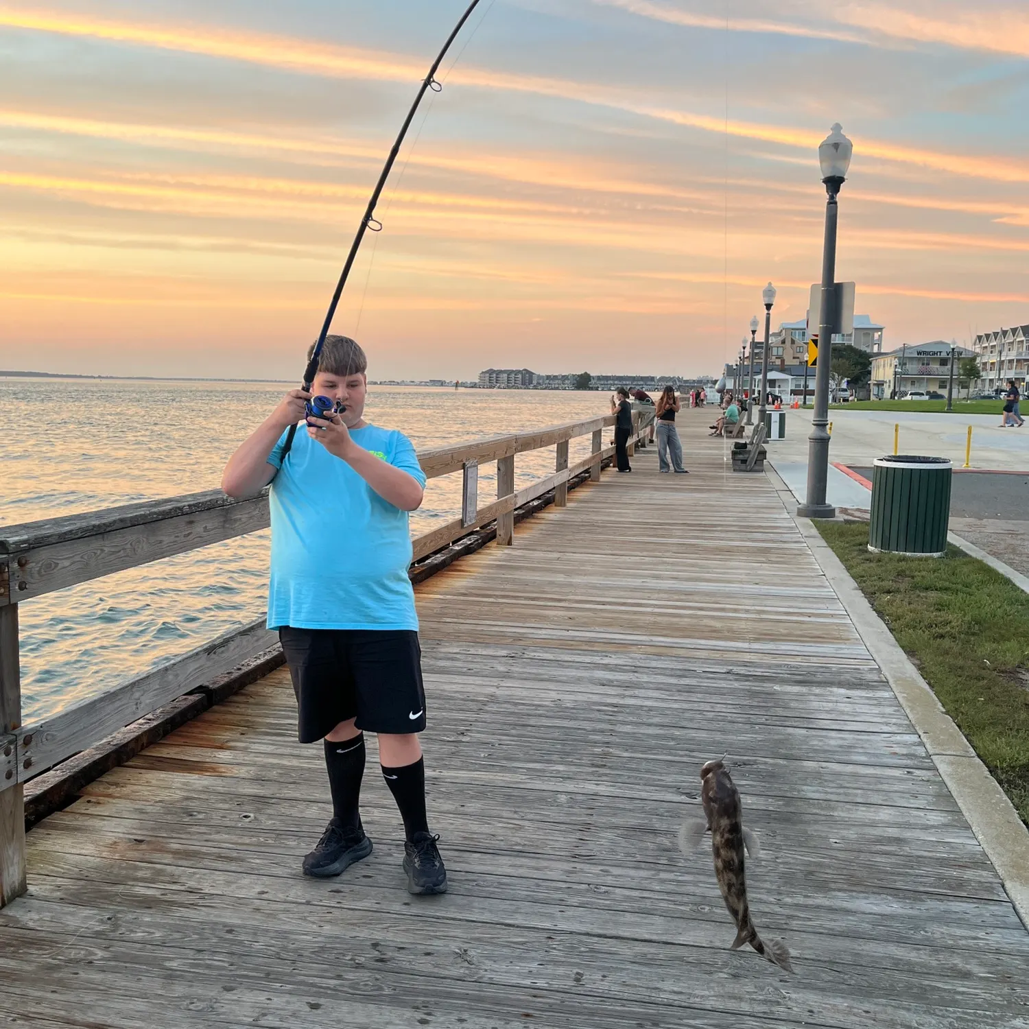 recently logged catches