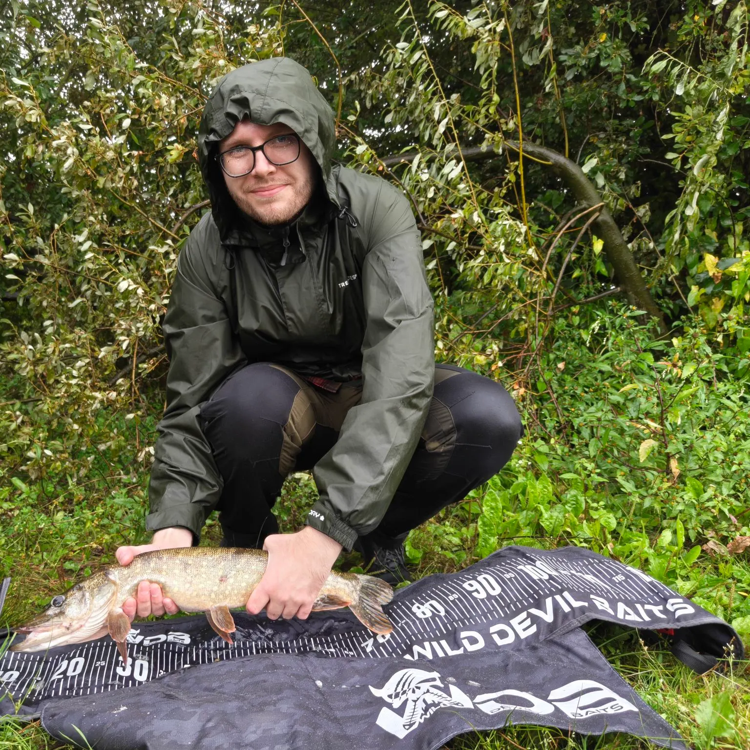 Northern pike caught on Fishbrain