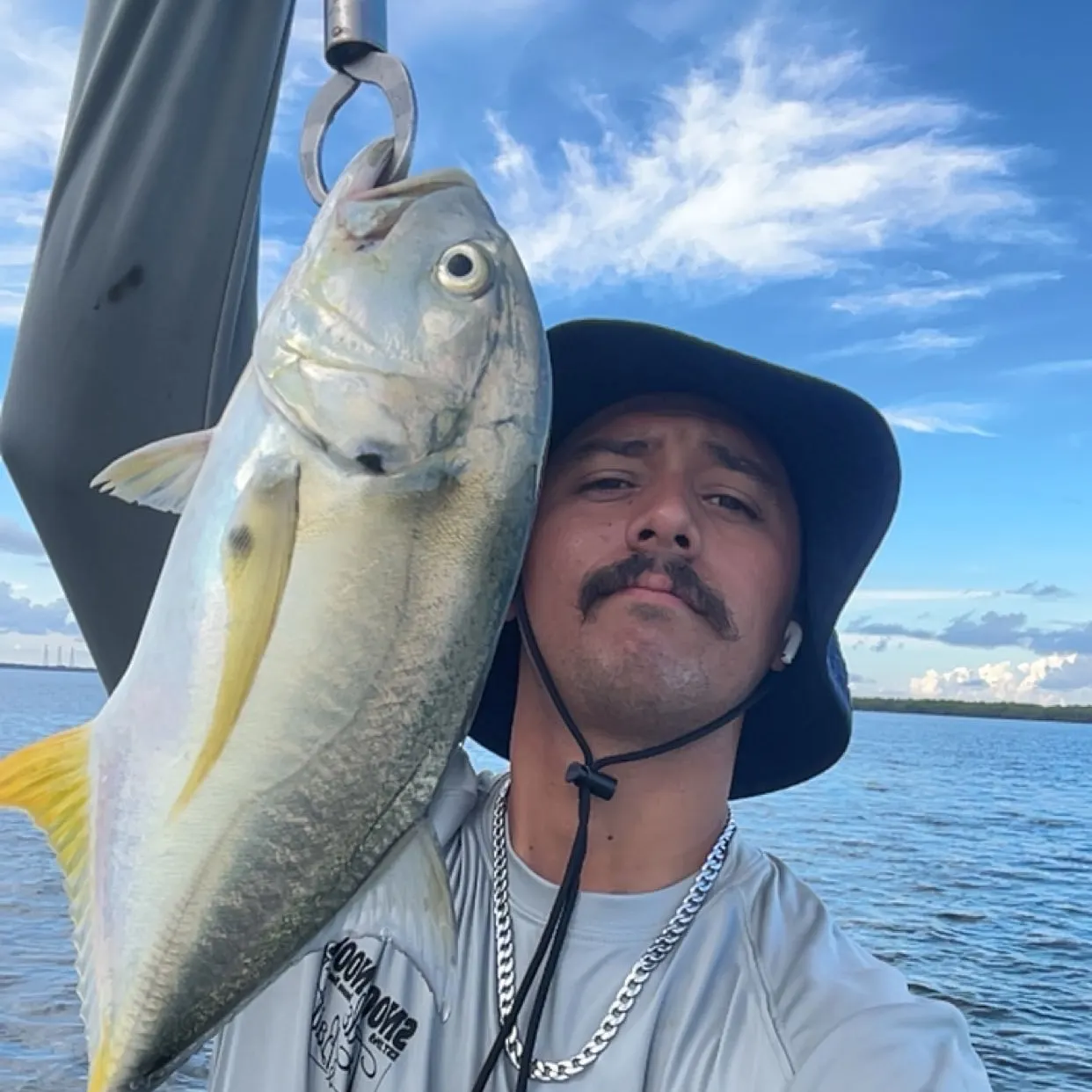 Crevalle jack caught on Fishbrain