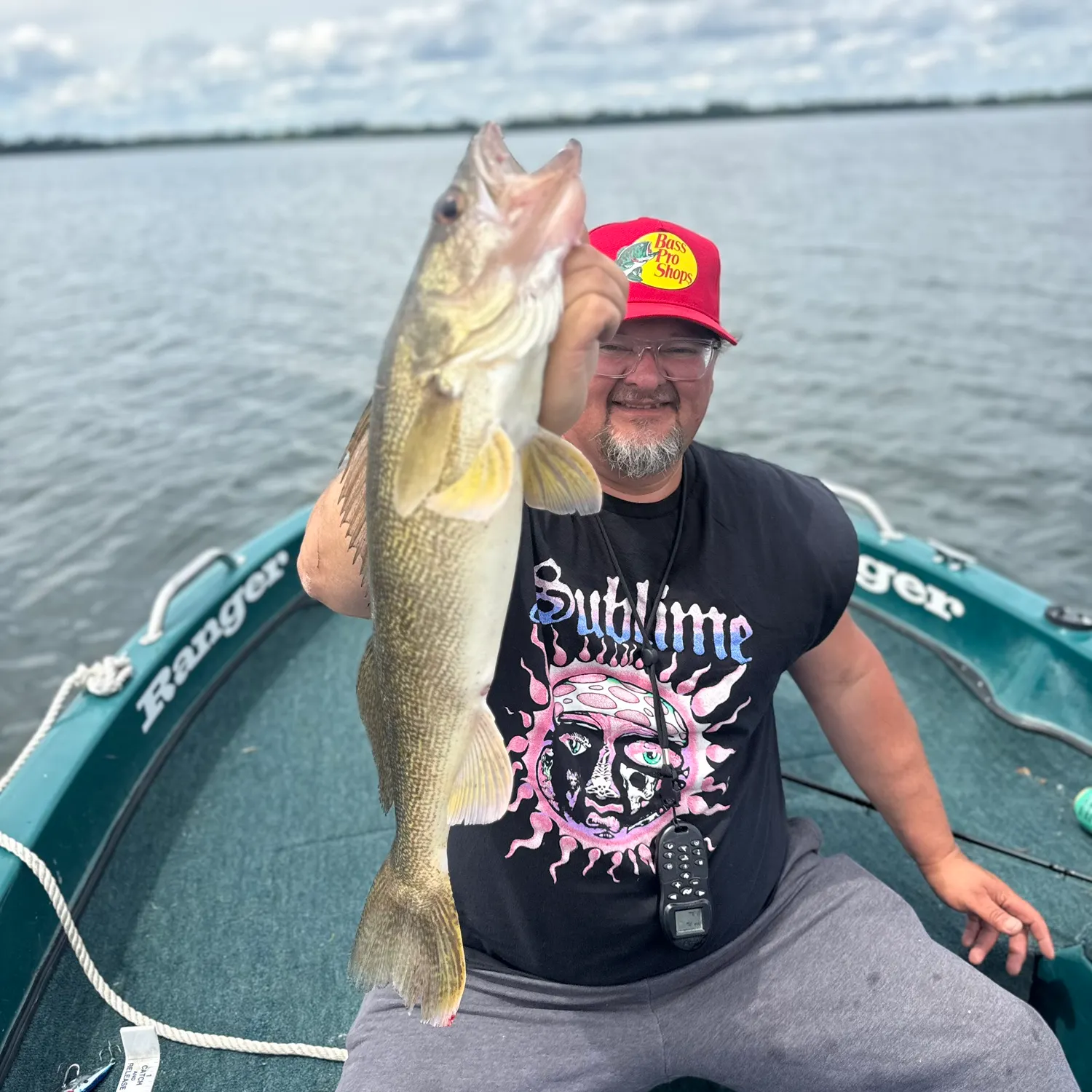 Walleye caught on Fishbrain