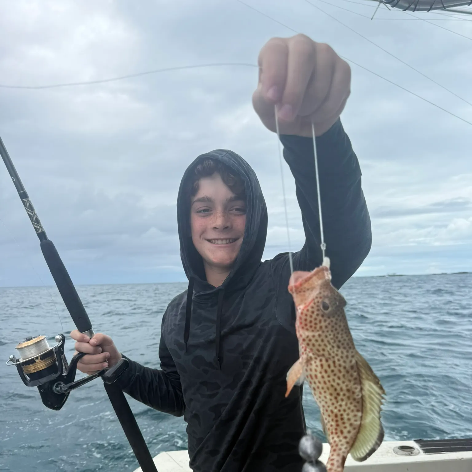 The most recent Spotted coralgrouper catches on Fishbrain
