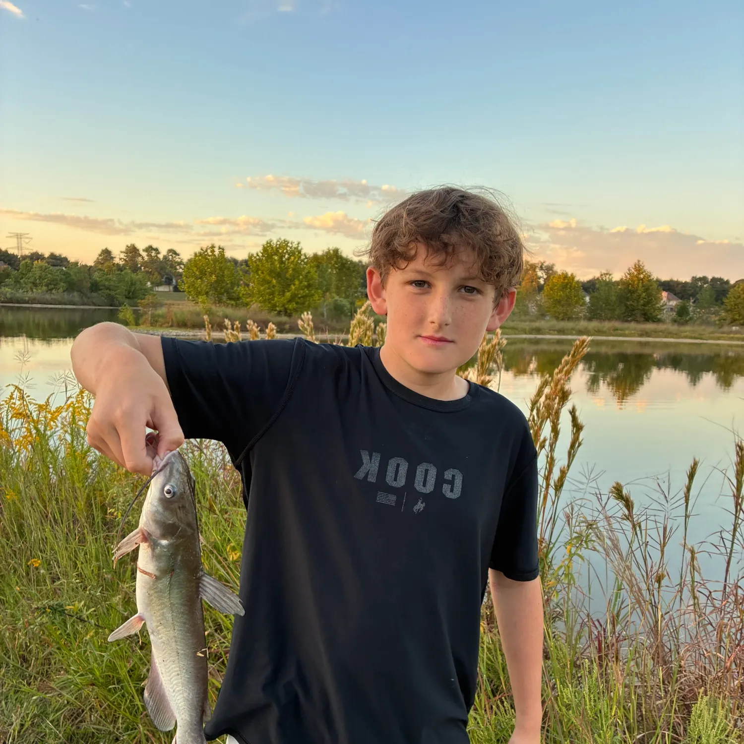 Channel catfish caught on Fishbrain