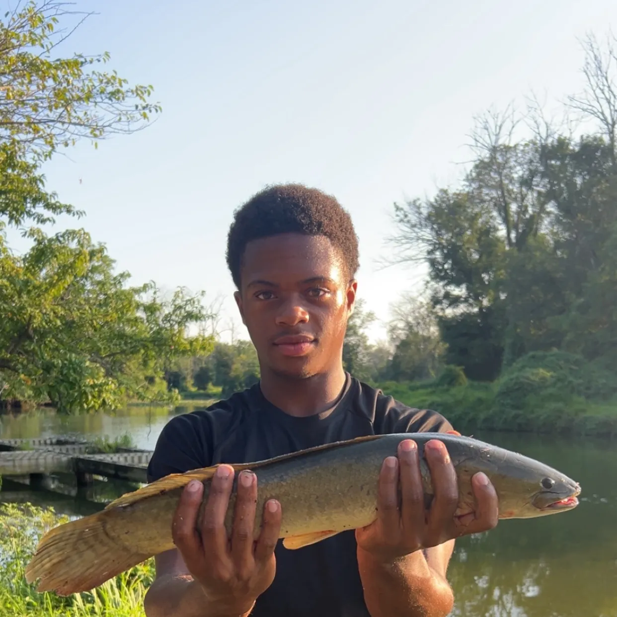 The most recent Eyetail bowfin catches on Fishbrain