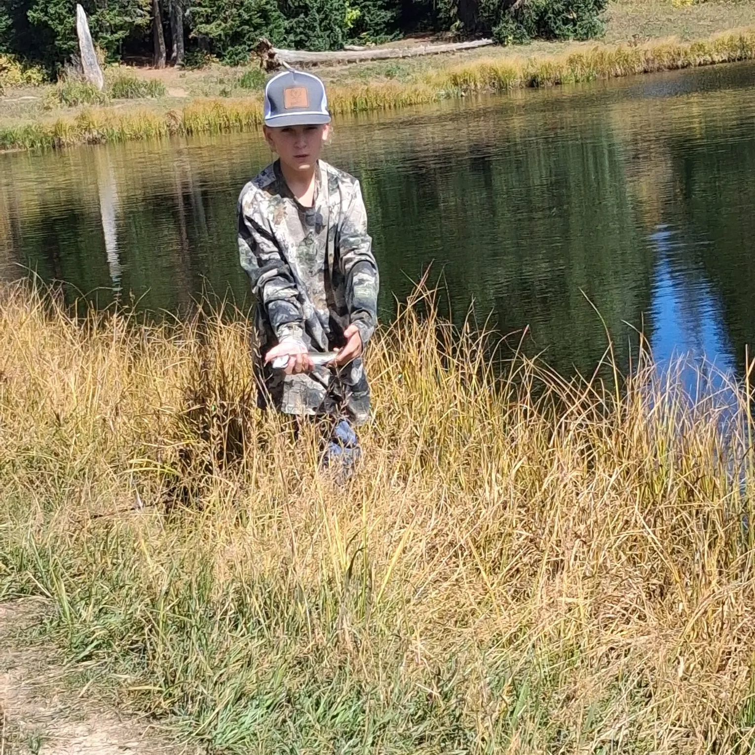 Rainbow trout caught on Fishbrain