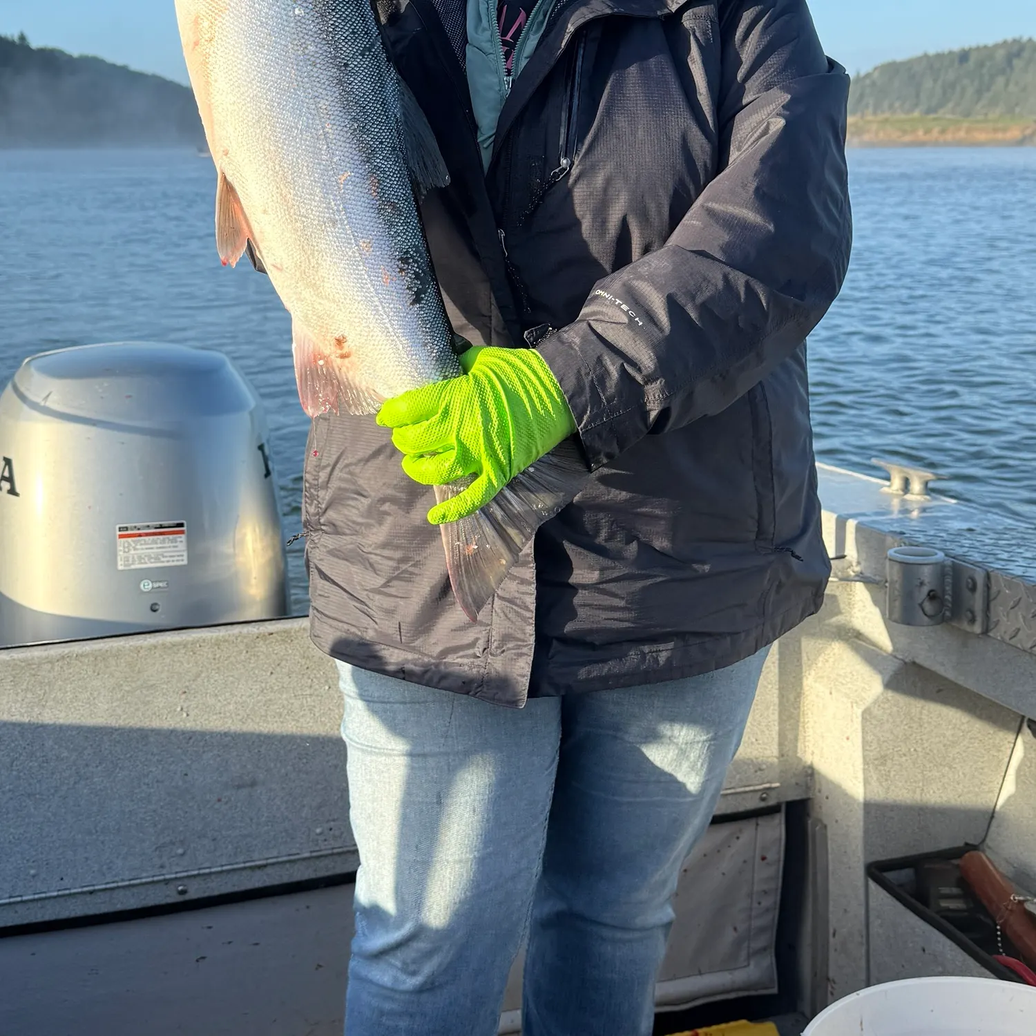 Chinook salmon caught on Fishbrain