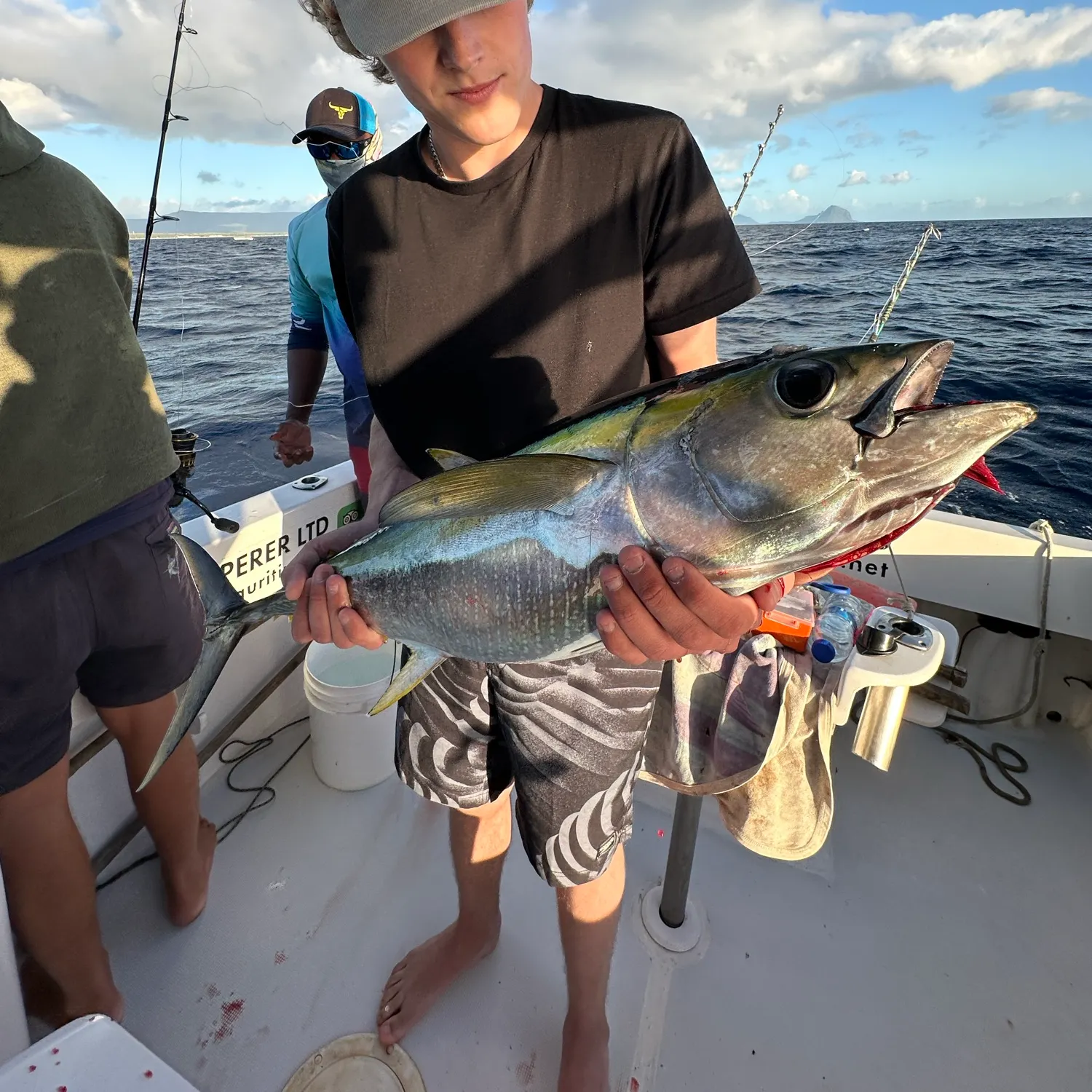 Yellowfin tuna caught on Fishbrain
