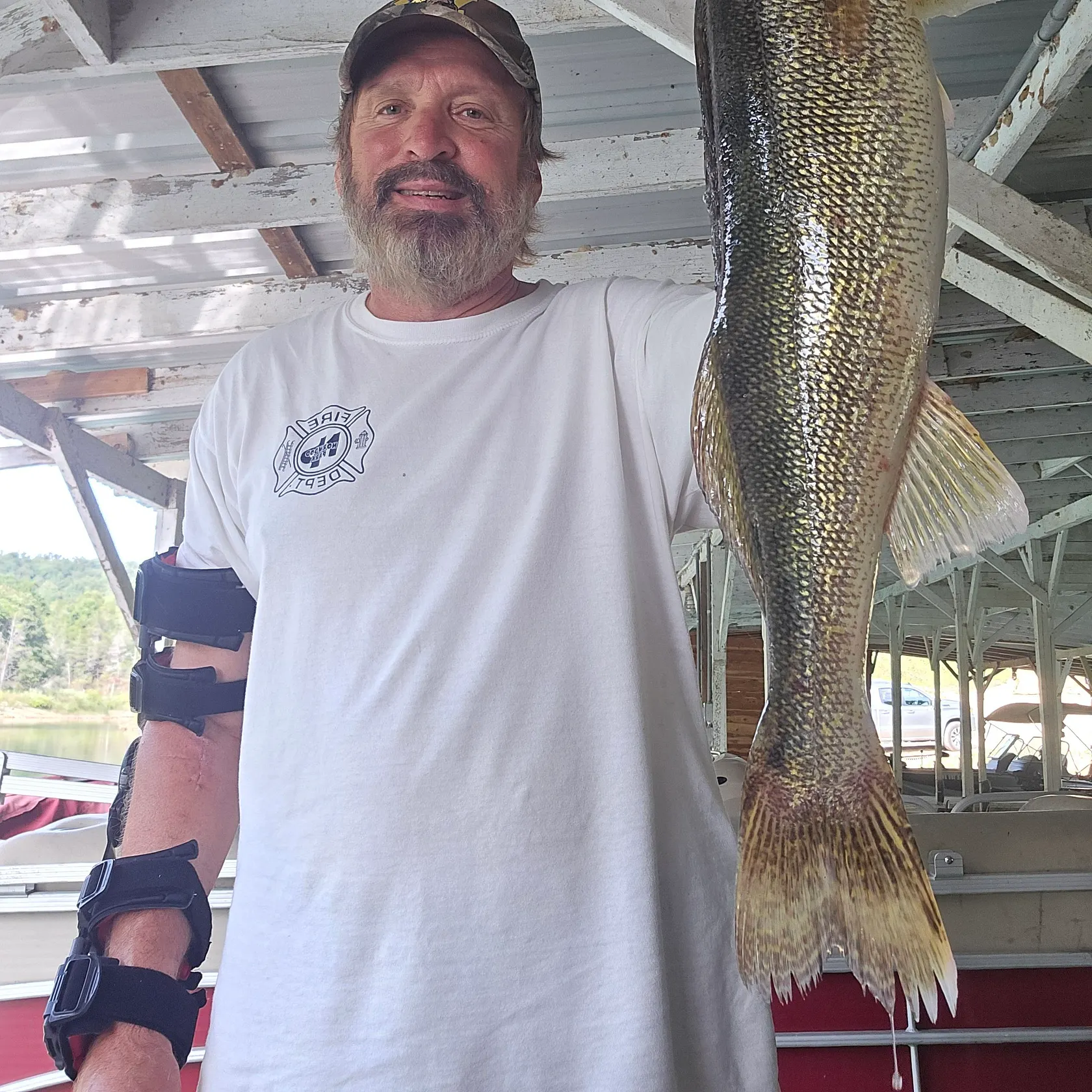 Walleye caught on Fishbrain