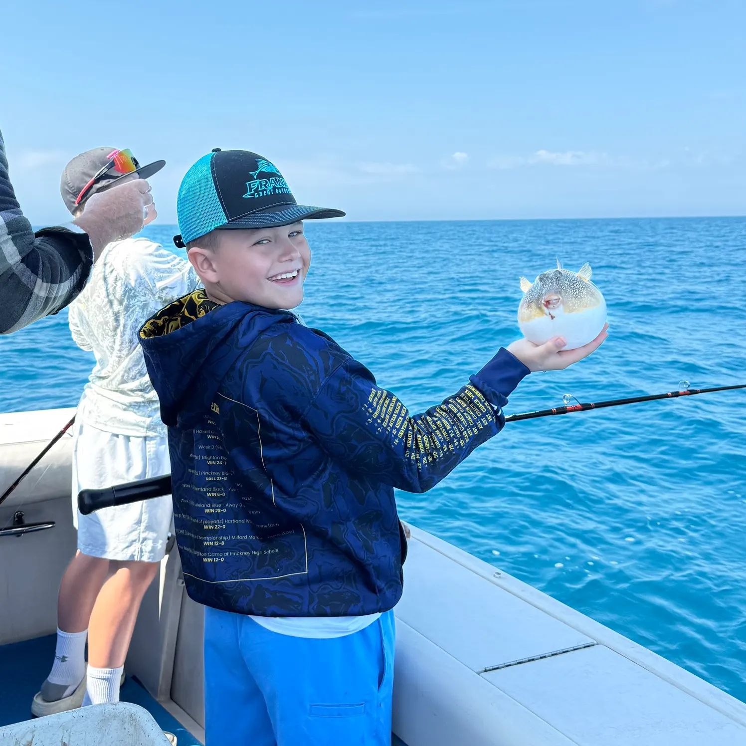 The most recent Milkspotted puffer catches on Fishbrain