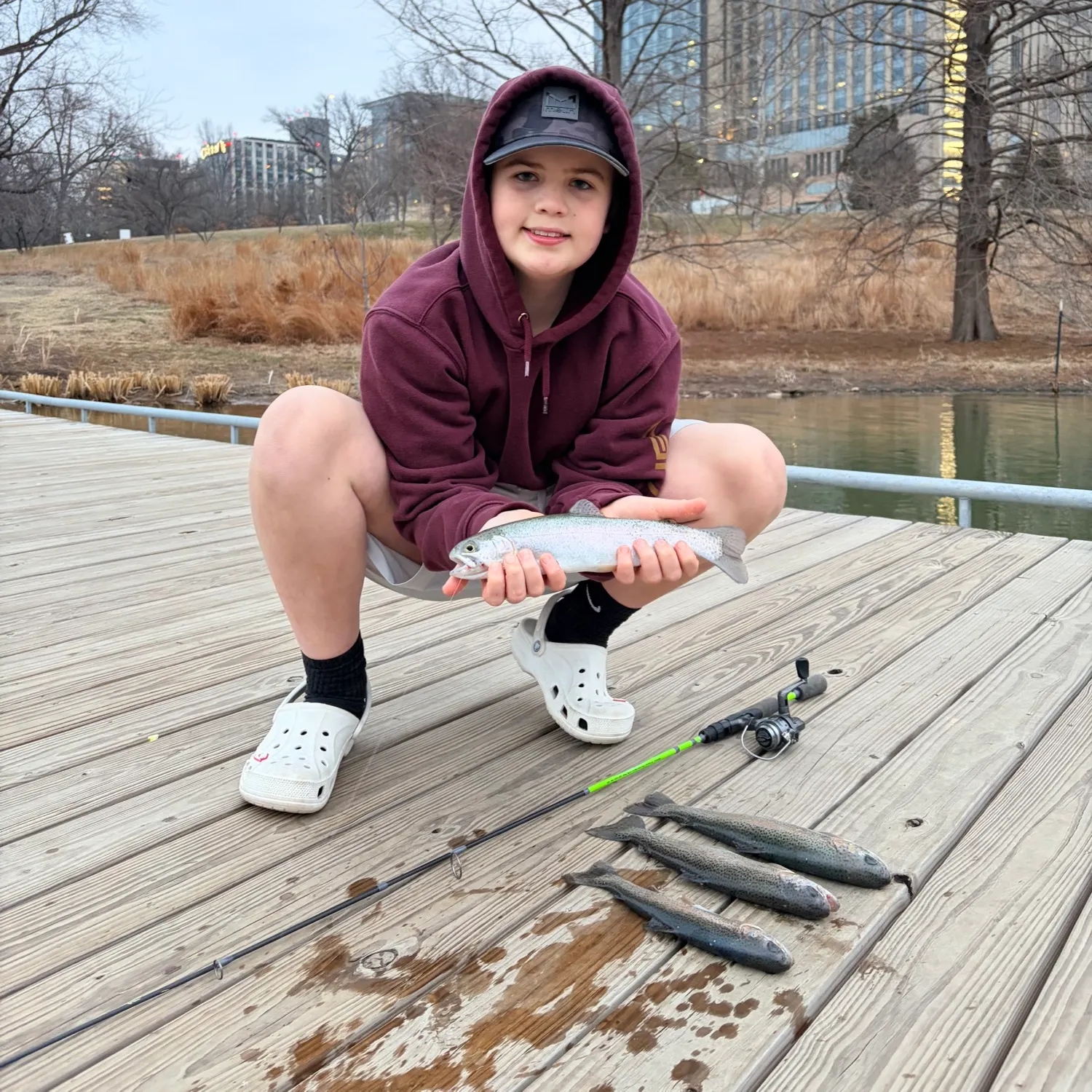 recently logged catches