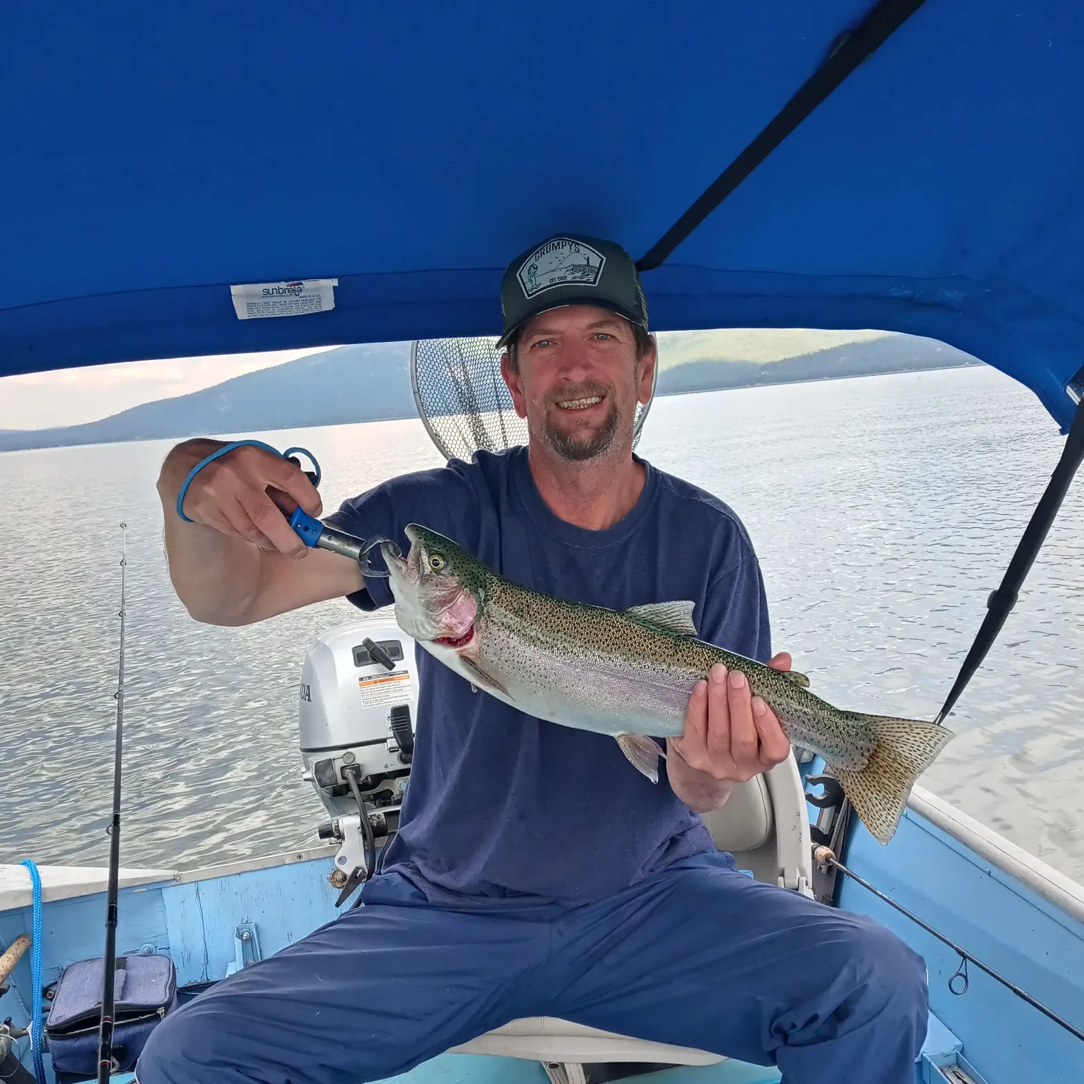 Rainbow trout caught on Fishbrain