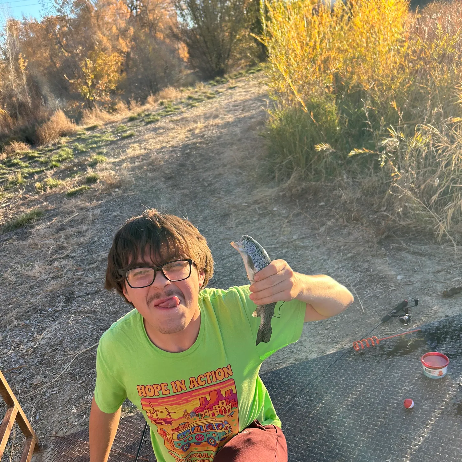 recently logged catches