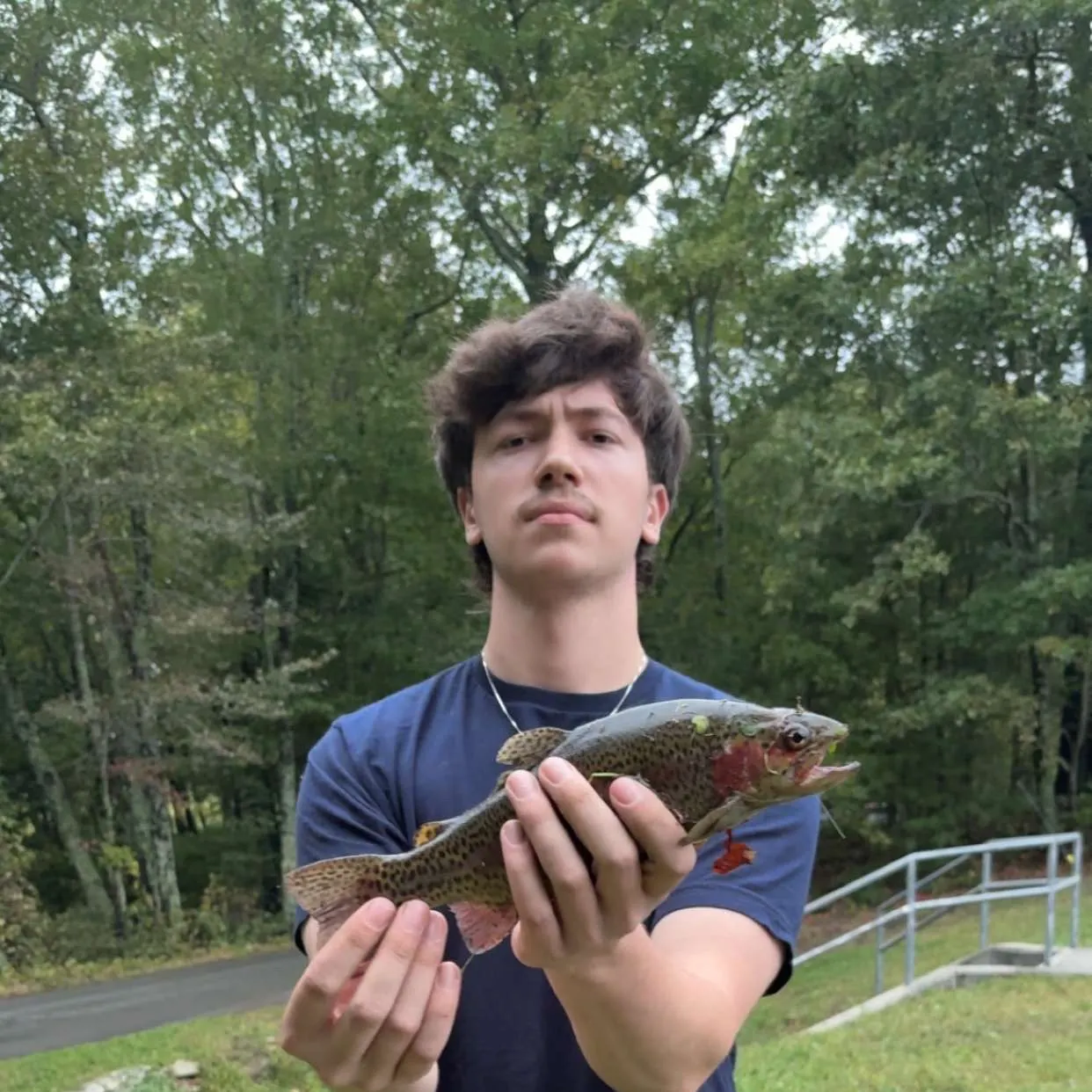Rainbow trout caught on Fishbrain