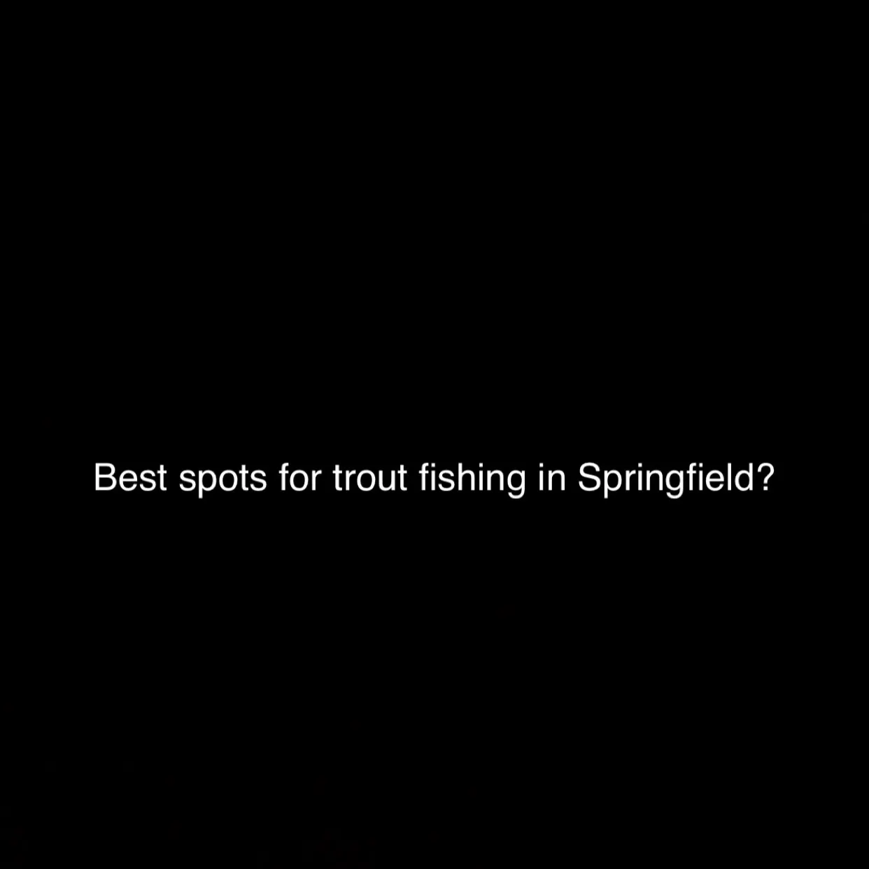 recently logged catches