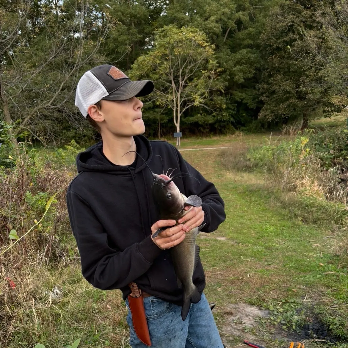 Channel catfish caught on Fishbrain