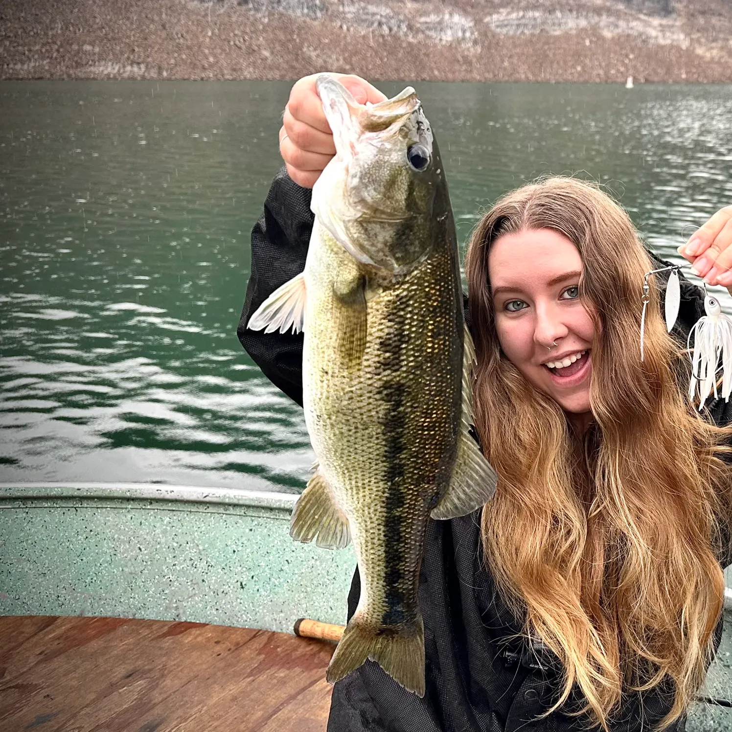 Spotted bass caught on Fishbrain