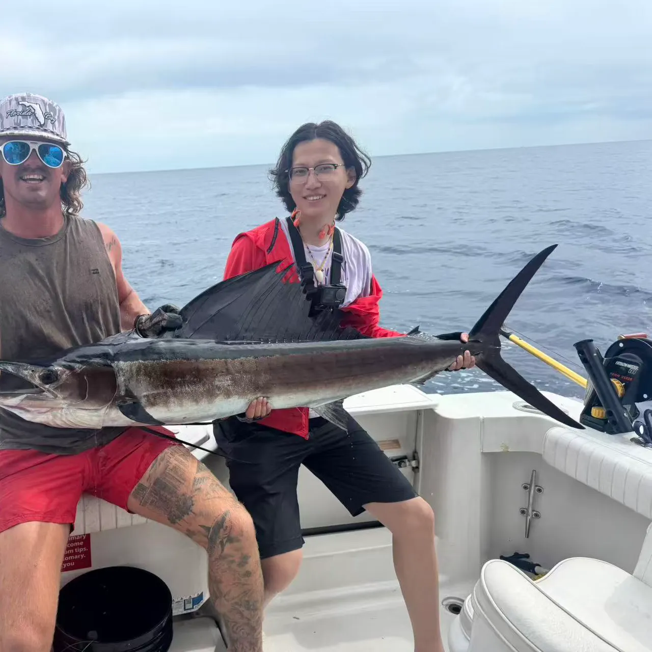 The most recent Atlantic sailfish catches on Fishbrain