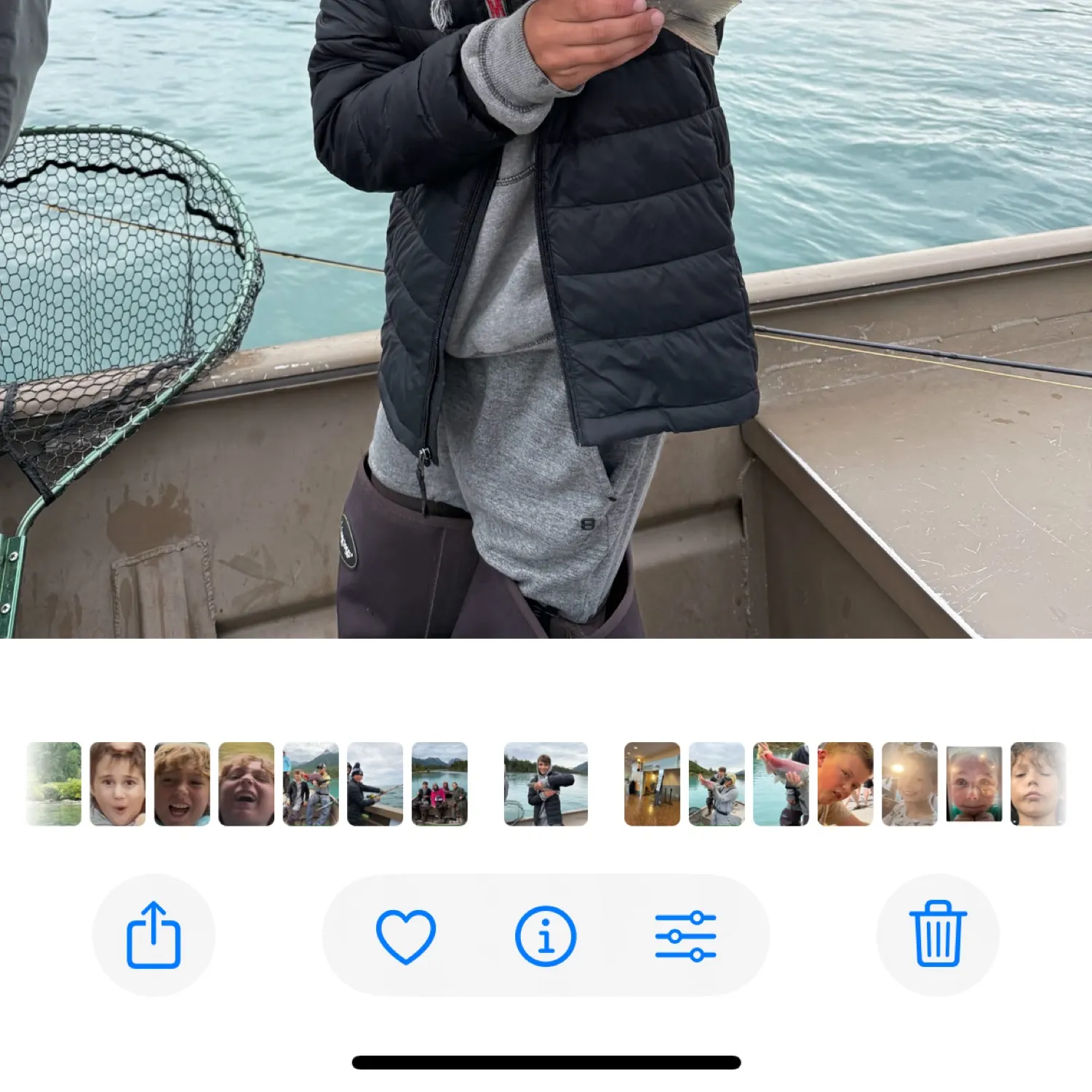 recently logged catches