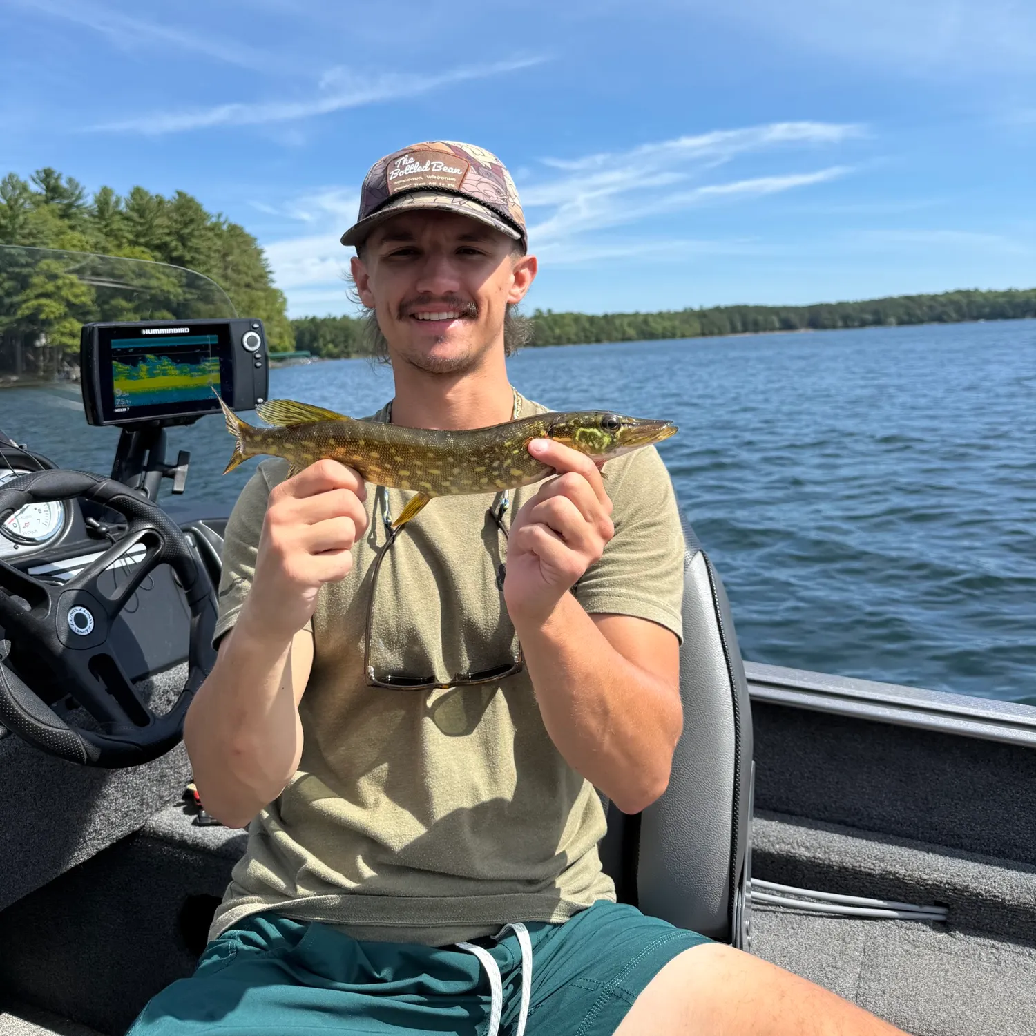 Northern pike caught on Fishbrain