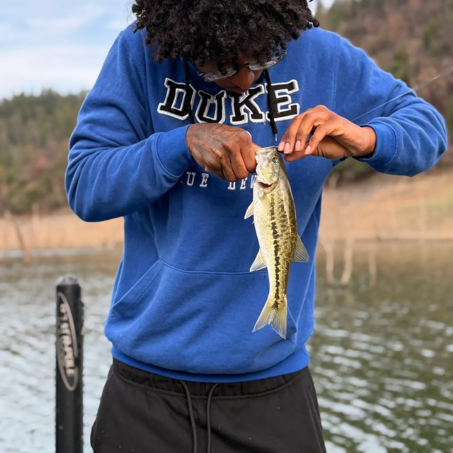 Spotted bass caught on Fishbrain