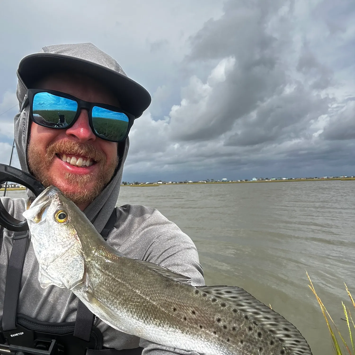 Spotted seatrout caught on Fishbrain