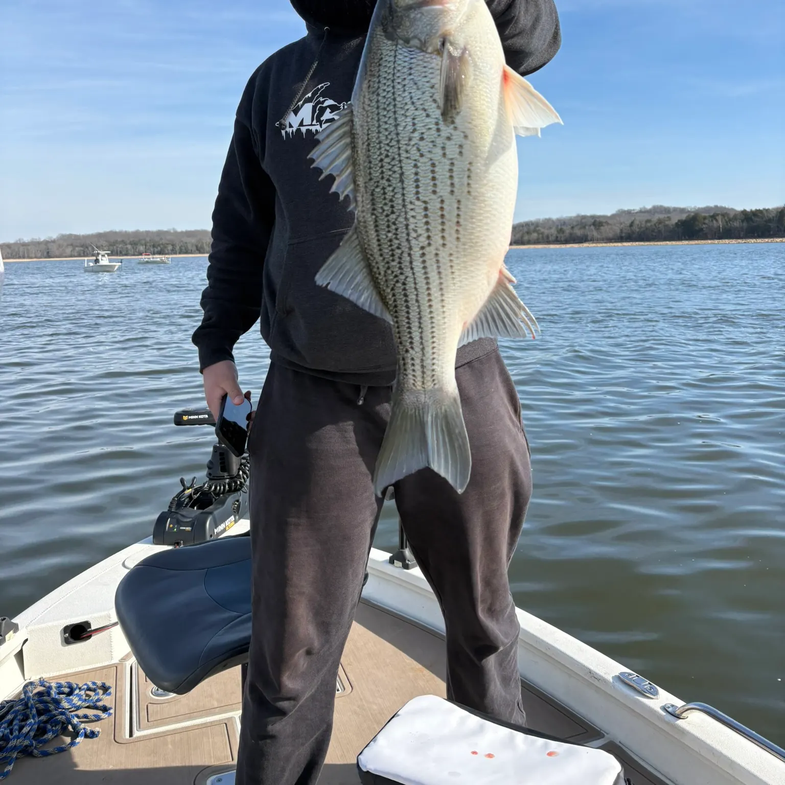 The most recent Hybrid striped bass catches on Fishbrain