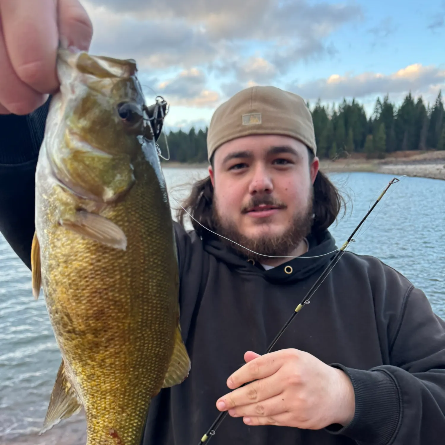 Smallmouth bass caught on Fishbrain