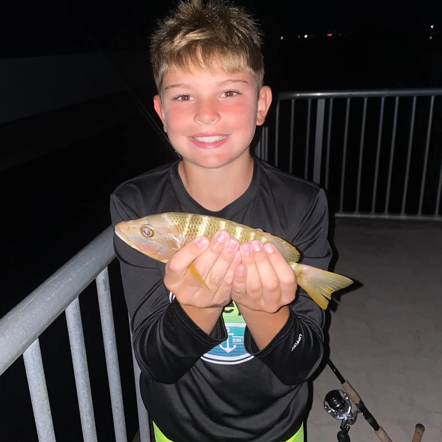 Schoolmaster snapper caught on Fishbrain